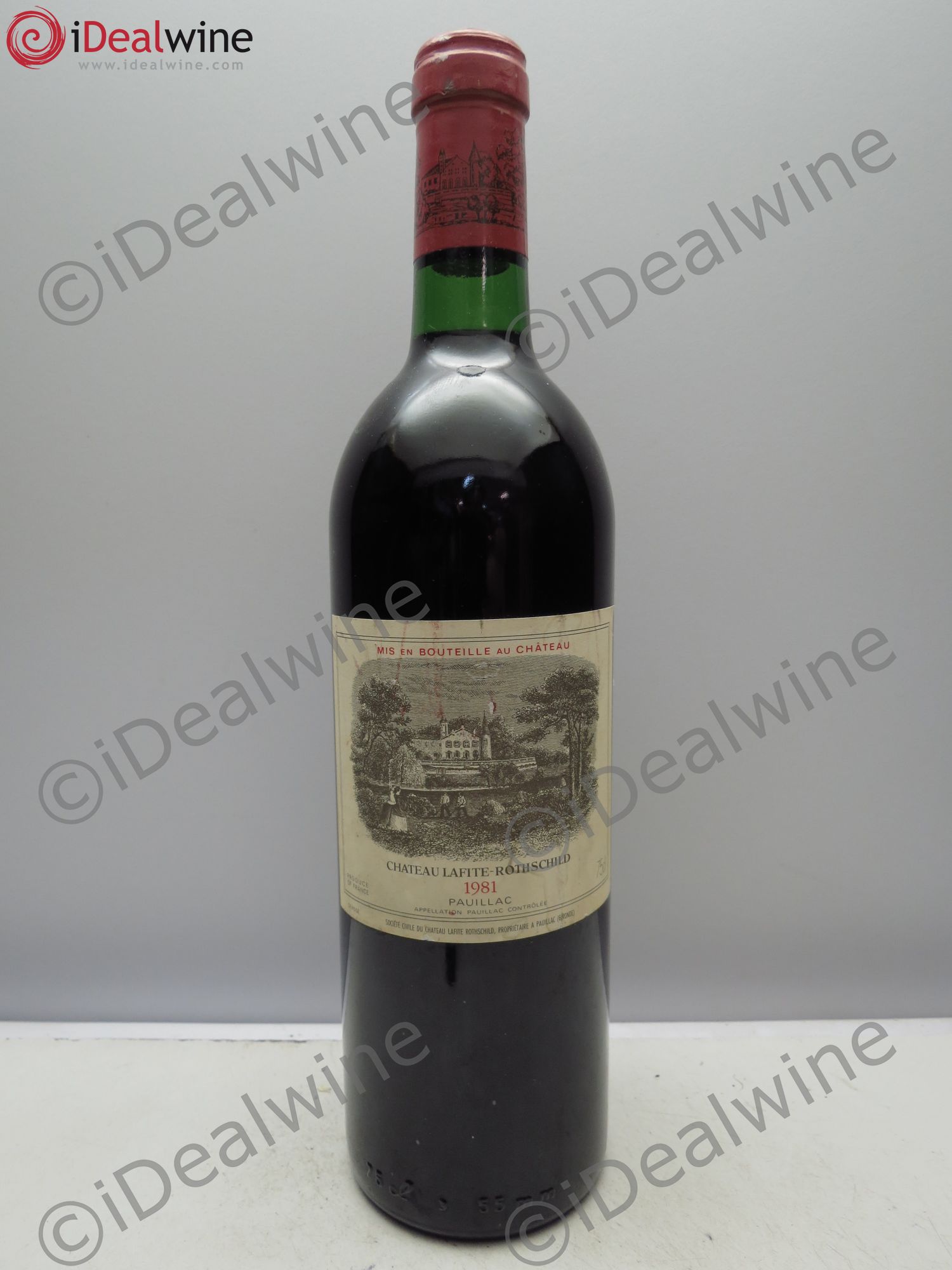Château Lafite Rothschild 1er Grand Cru Classé 1981 - Lot de 1 bouteille - 0