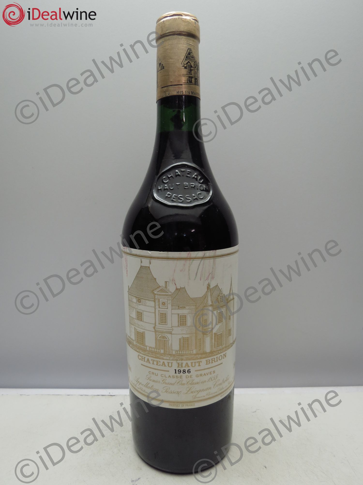 Château Haut Brion 1er Grand Cru Classé 1986 - Lot de 1 bouteille - 0