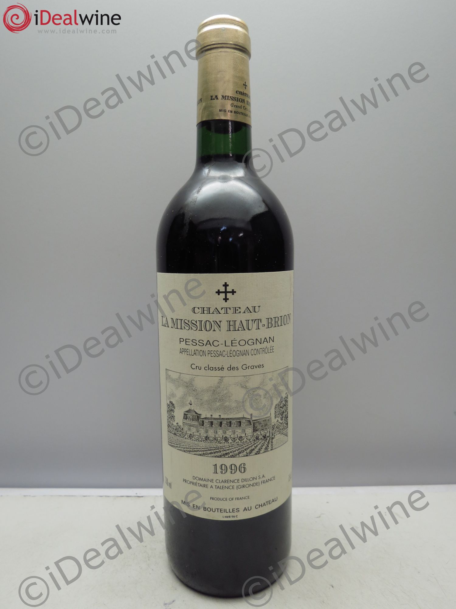 Château la Mission Haut-Brion Cru Classé de Graves 1996 - Lot de 1 bouteille - 0