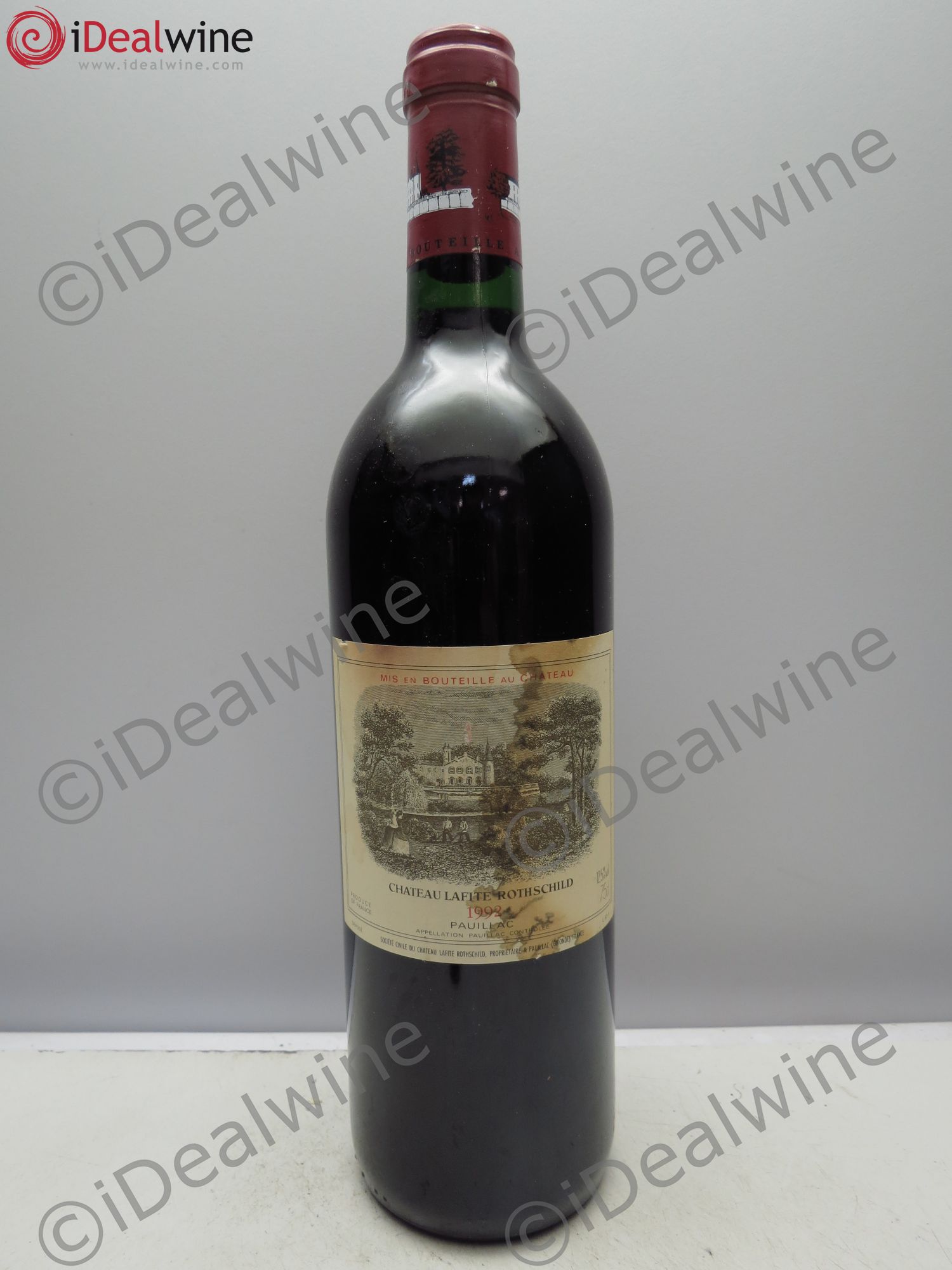 Château Lafite Rothschild 1er Grand Cru Classé 1992 - Lot de 1 bouteille - 0