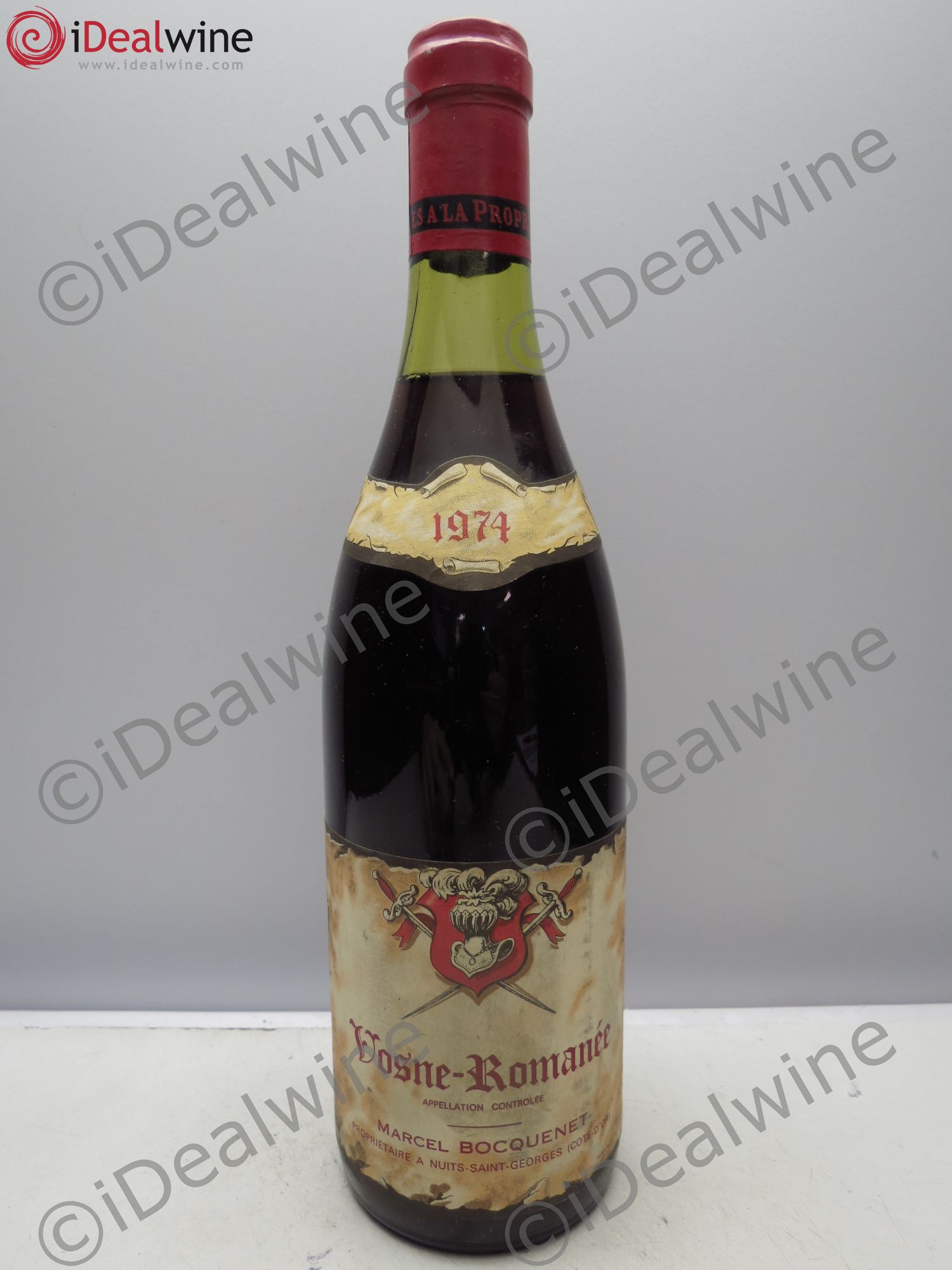 Vosne-Romanée 1974 - Lot de 1 bouteille - 0