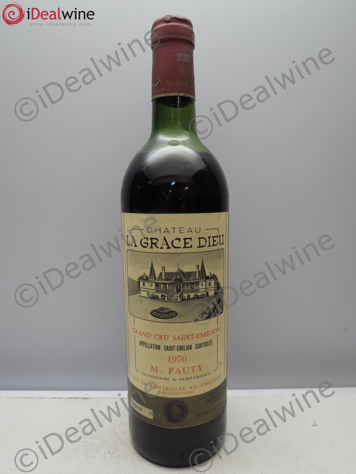 Château la Grâce Dieu 1976 - Lot de 1 bouteille - 0