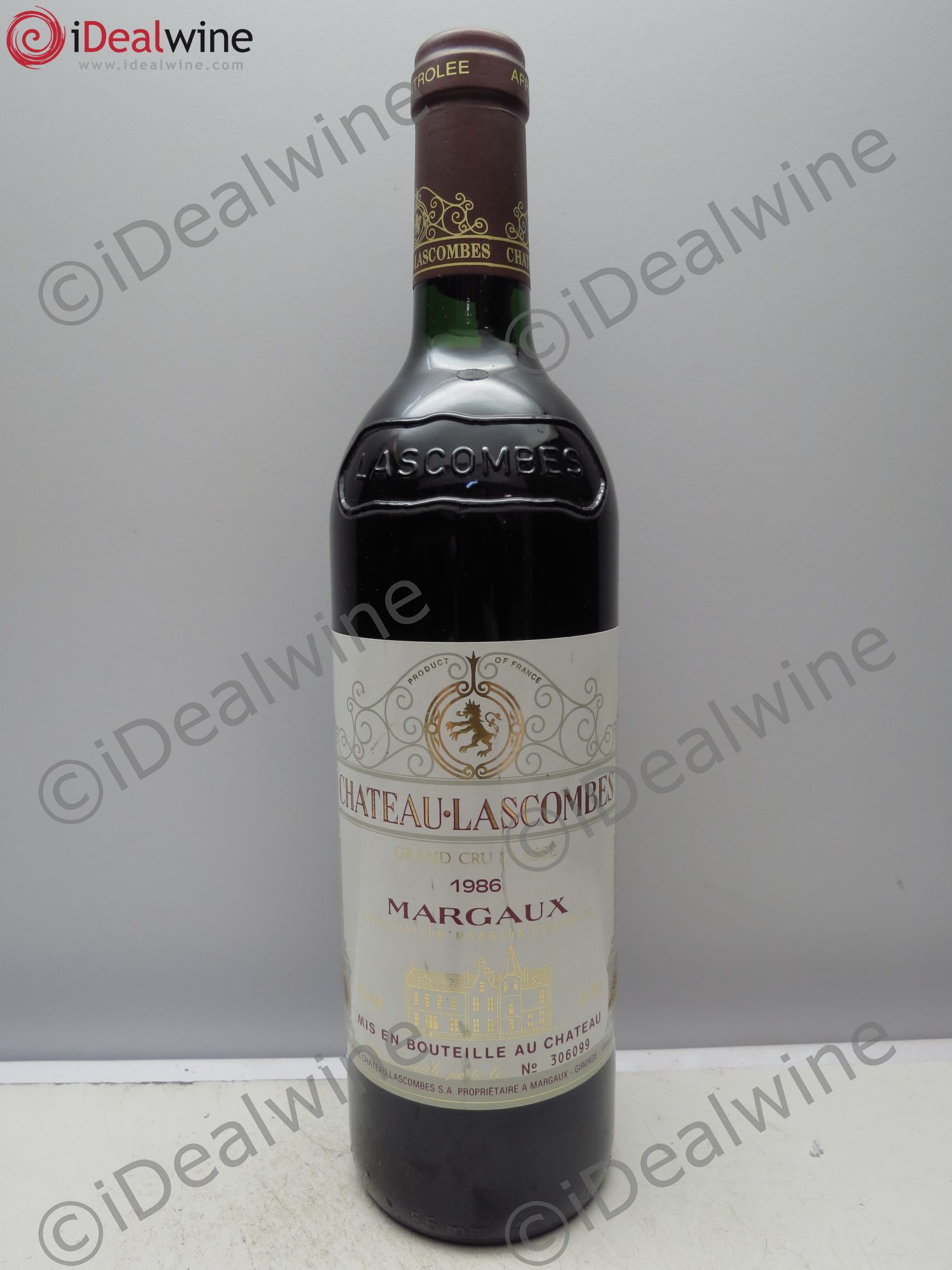 Château Lascombes 2ème Grand Cru Classé 1986 - Lot de 1 bouteille - 0