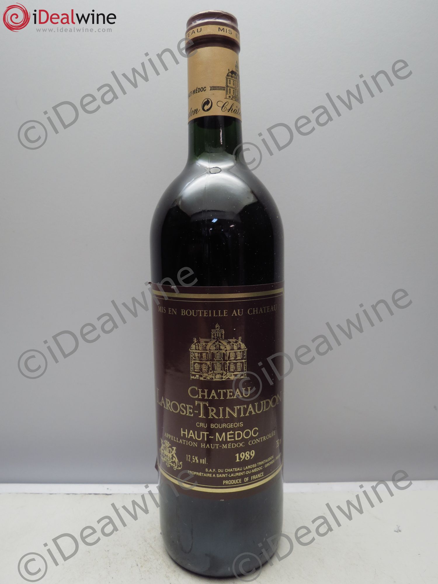 Château Larose Trintaudon Cru Bourgeois 1989 - Lot de 1 bouteille - 0