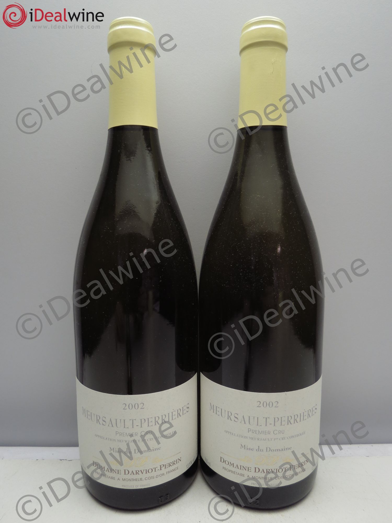 Meursault 1er Cru Darviot Perrin 2002 - Posten von 2 Flaschen - 0