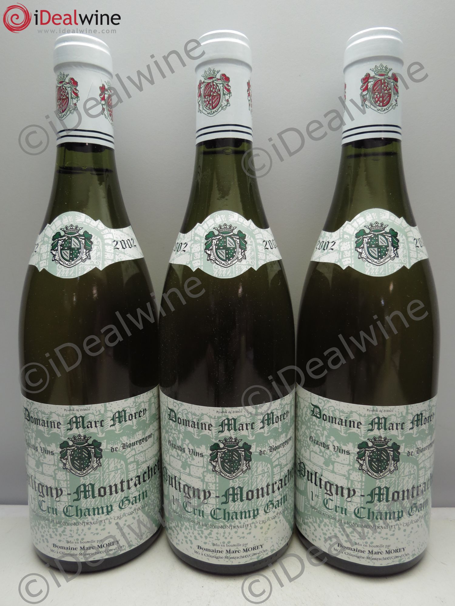 Puligny-Montrachet 1er Cru Marc Morey 2002 - Posten von 3 Flaschen - 0