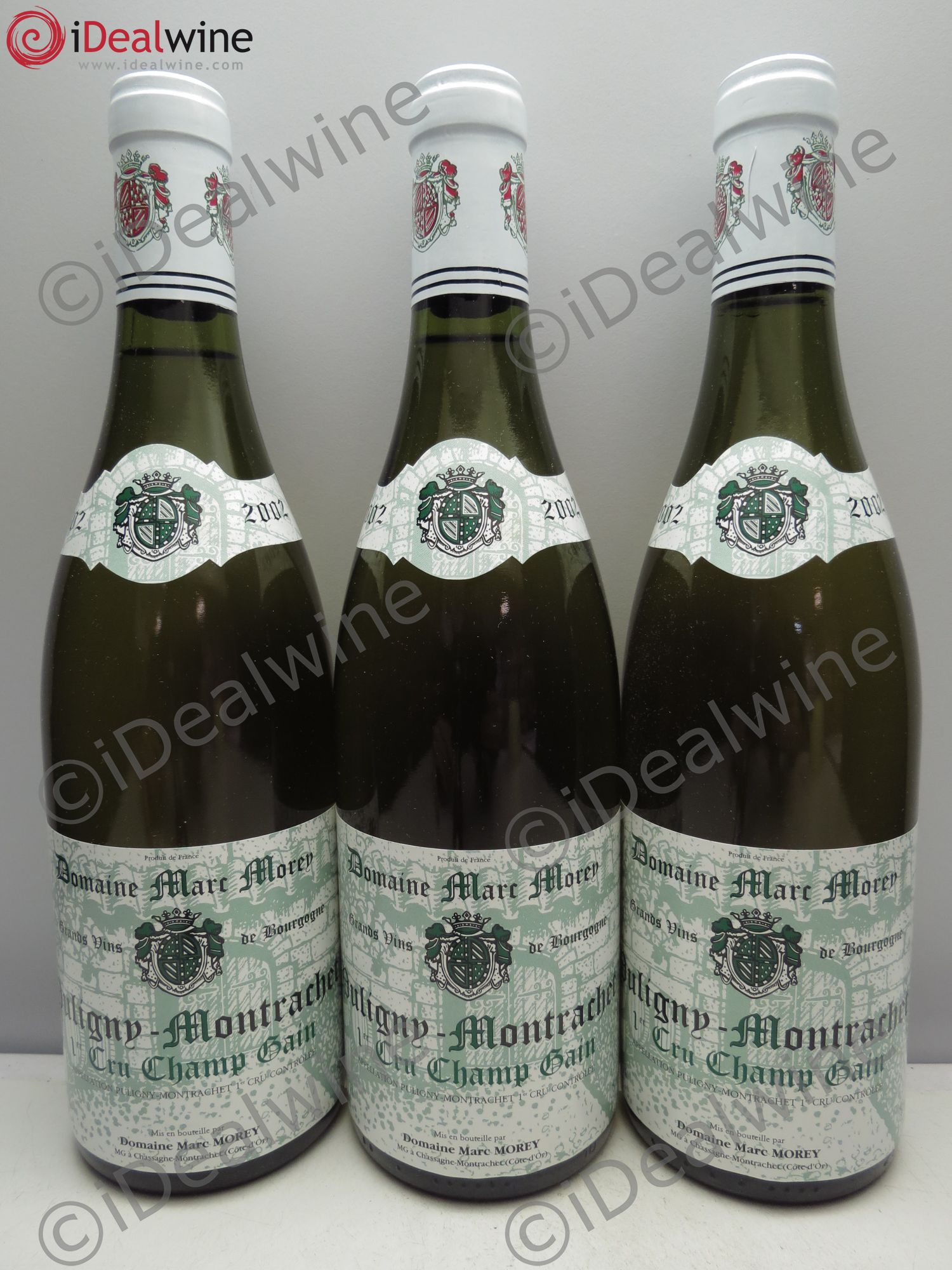 Puligny-Montrachet 1er Cru Marc Morey 2002 - Lot de 3 bouteilles - 0