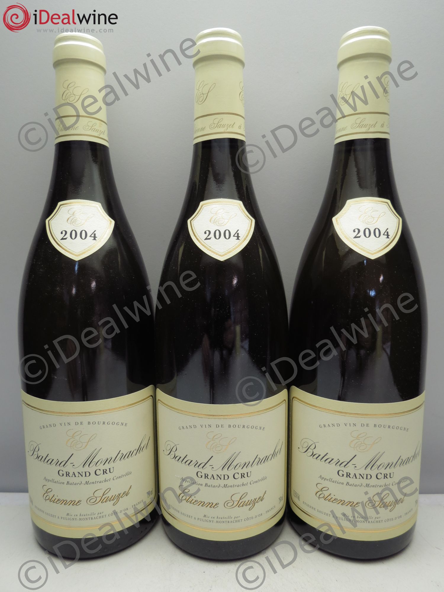 Bâtard-Montrachet Grand Cru Etienne Sauzet 2004 - Lot de 3 bouteilles - 0