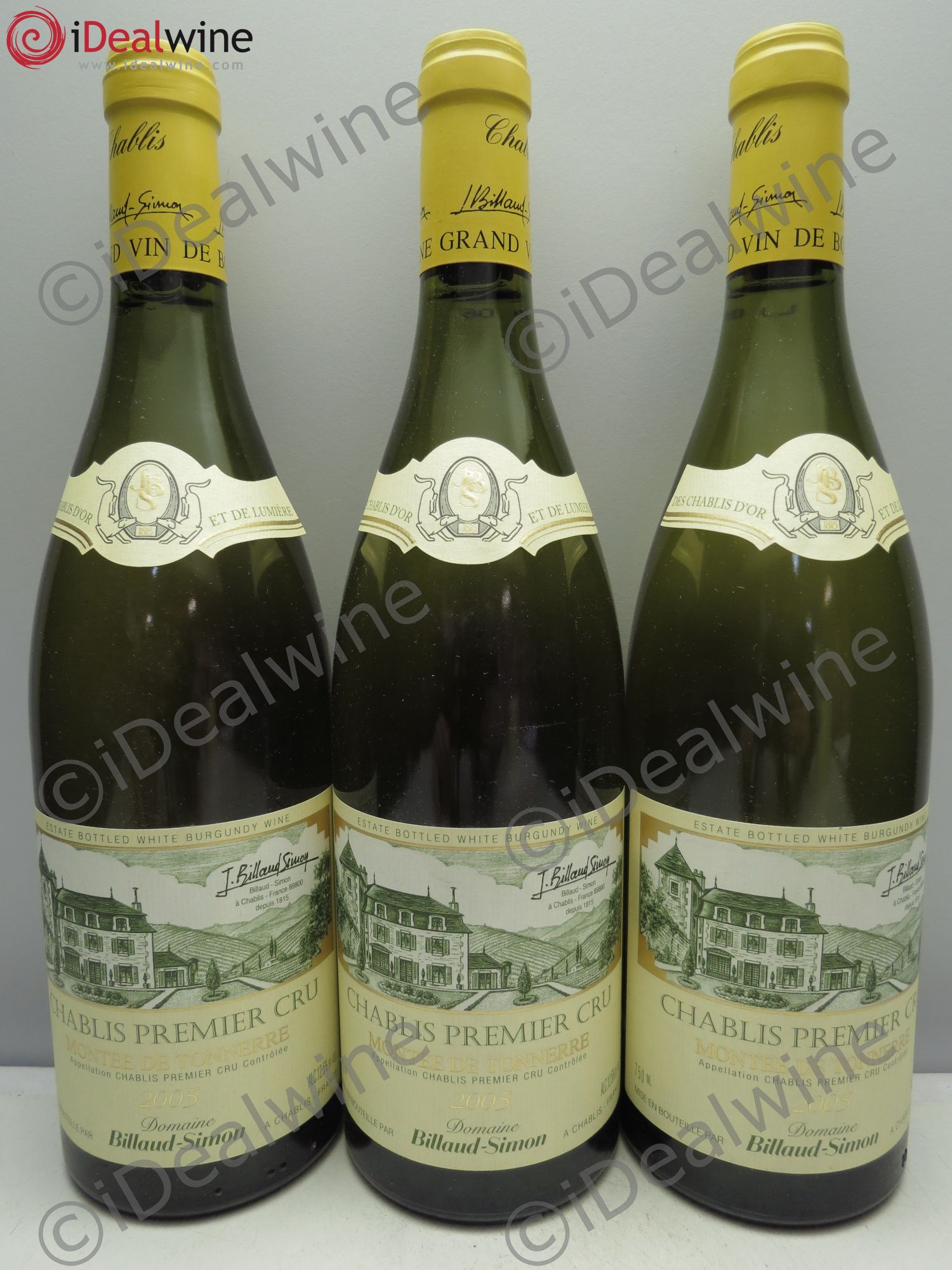 Chablis 1er Cru 2005 - Lot de 3 bouteilles - 0