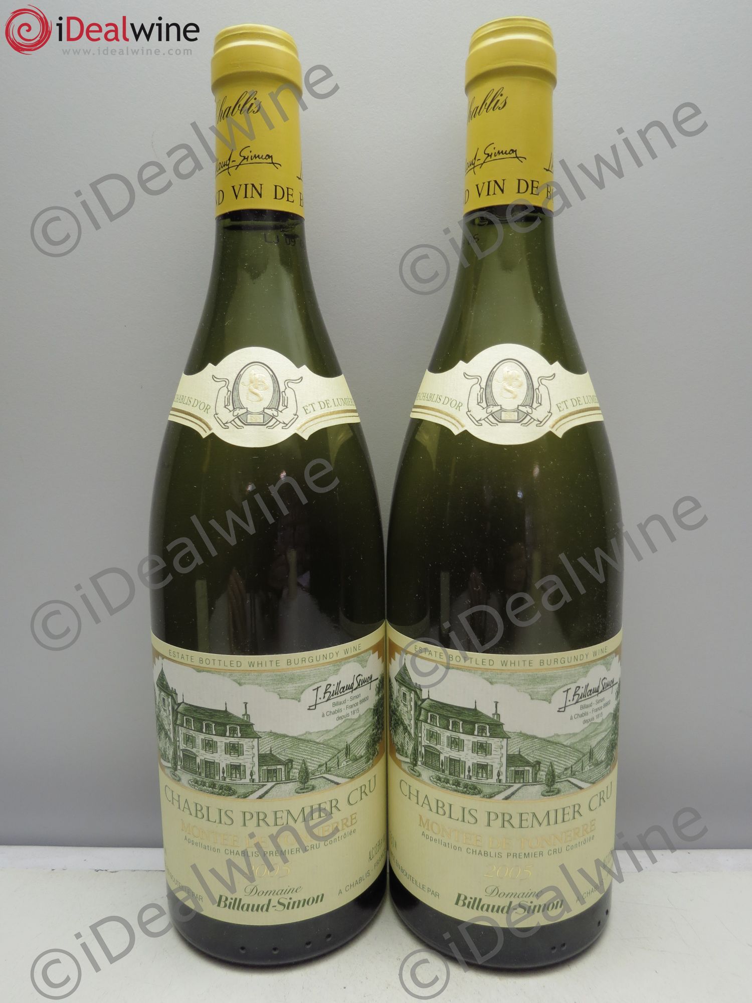 Chablis 1er Cru 2005 - Lot de 2 bouteilles - 0