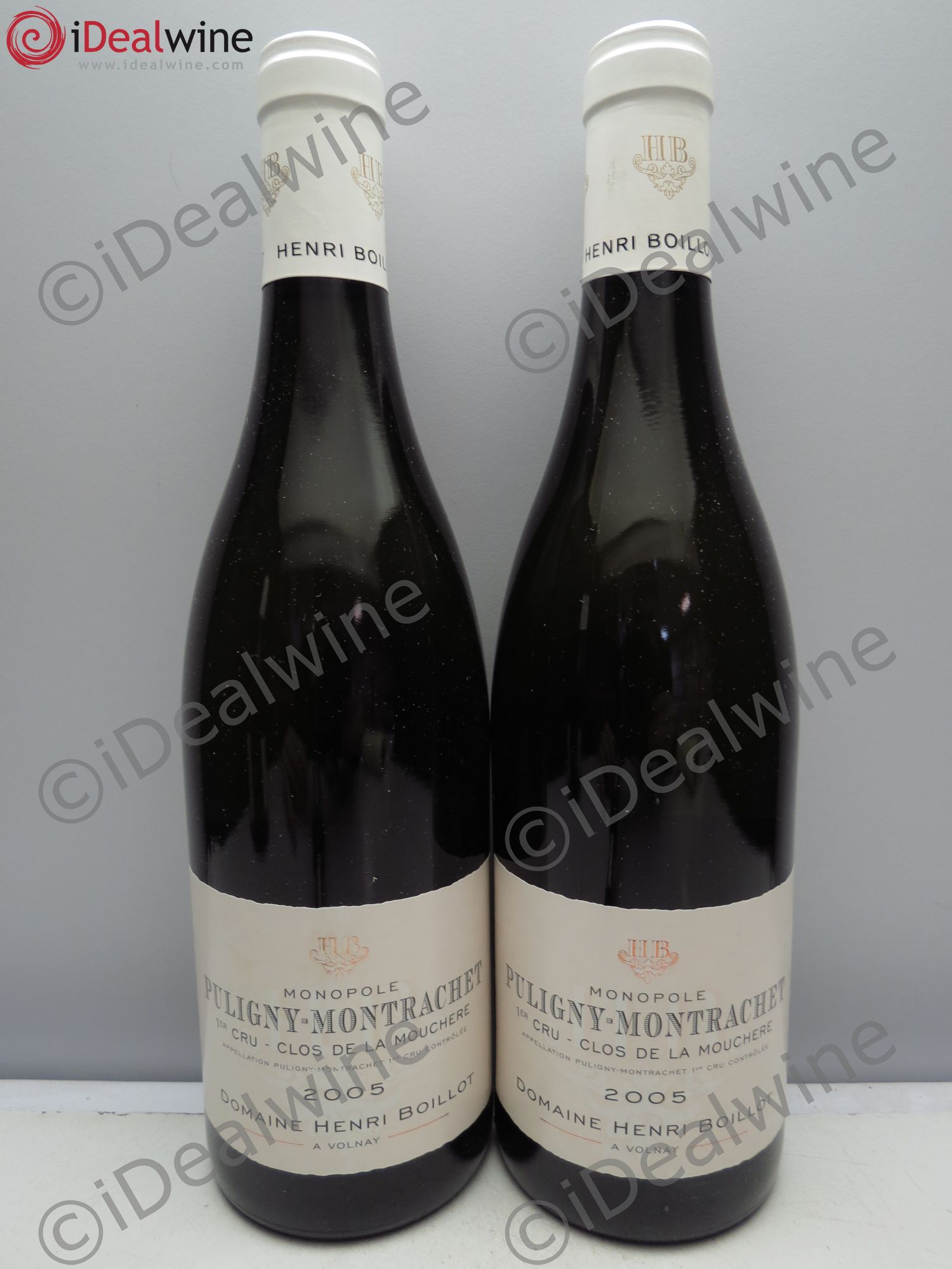 Puligny-Montrachet 1er Cru Clos de la Mouchère Henri Boillot (Domaine) 2005 - Lot de 2 bouteilles - 0