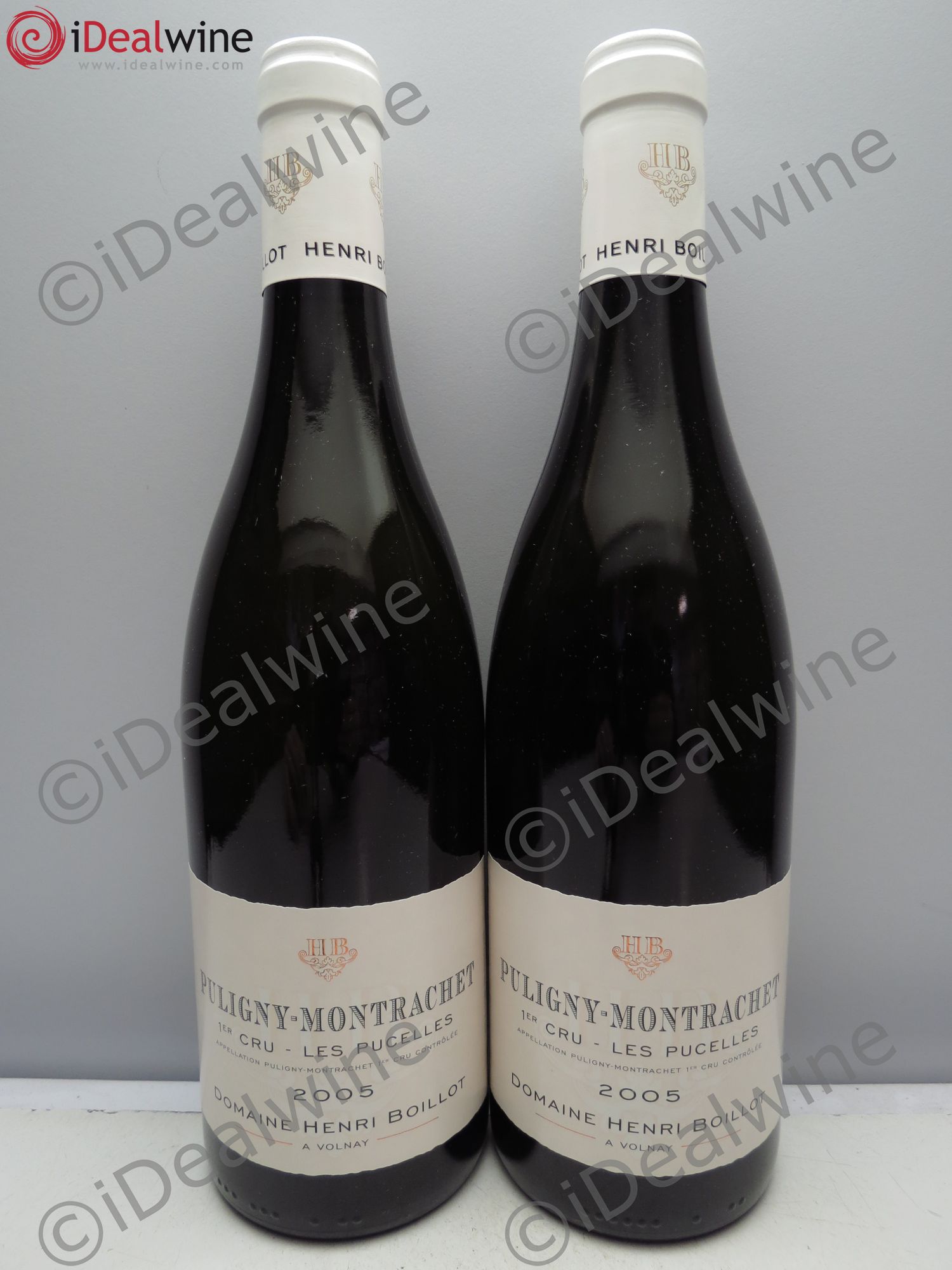 Puligny-Montrachet 1er Cru Les Pucelles Henri Boillot (Domaine) 2005 - Lot de 2 bouteilles - 0