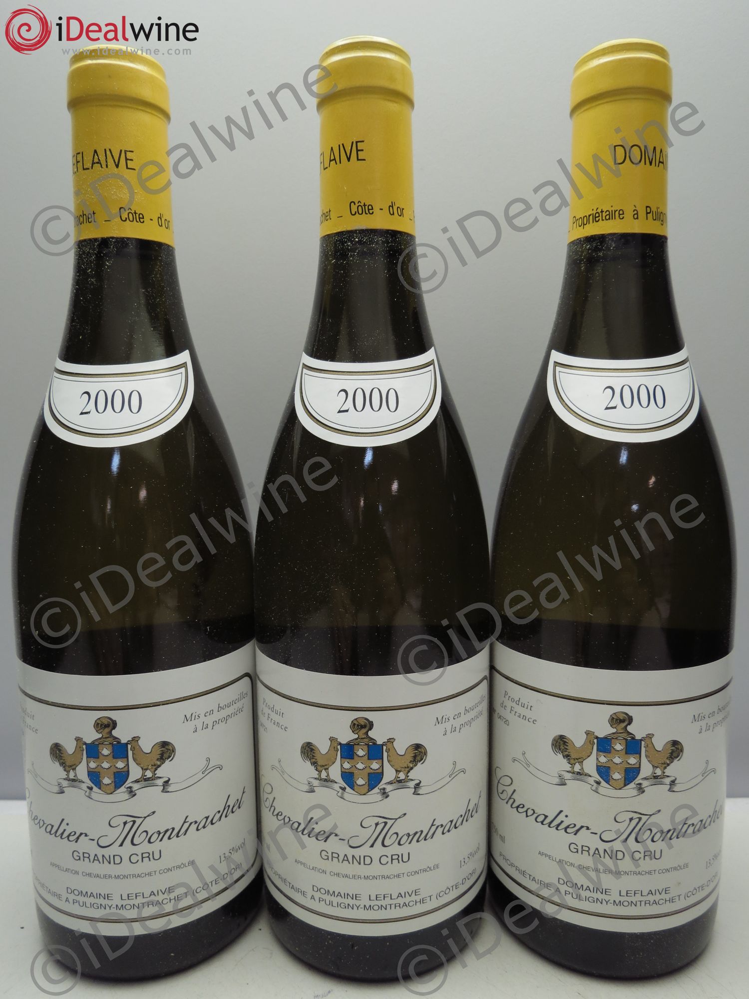 Chevalier-Montrachet Grand Cru Leflaive (Domaine) 2000 - Lot de 3 bouteilles - 0