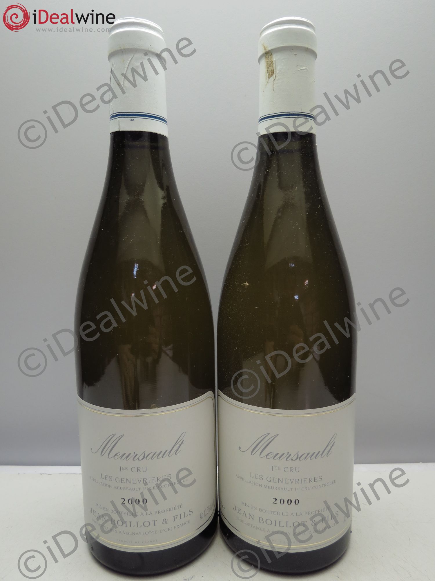 Meursault 1er Cru J.Boillot 2000 - Posten von 2 Flaschen - 0