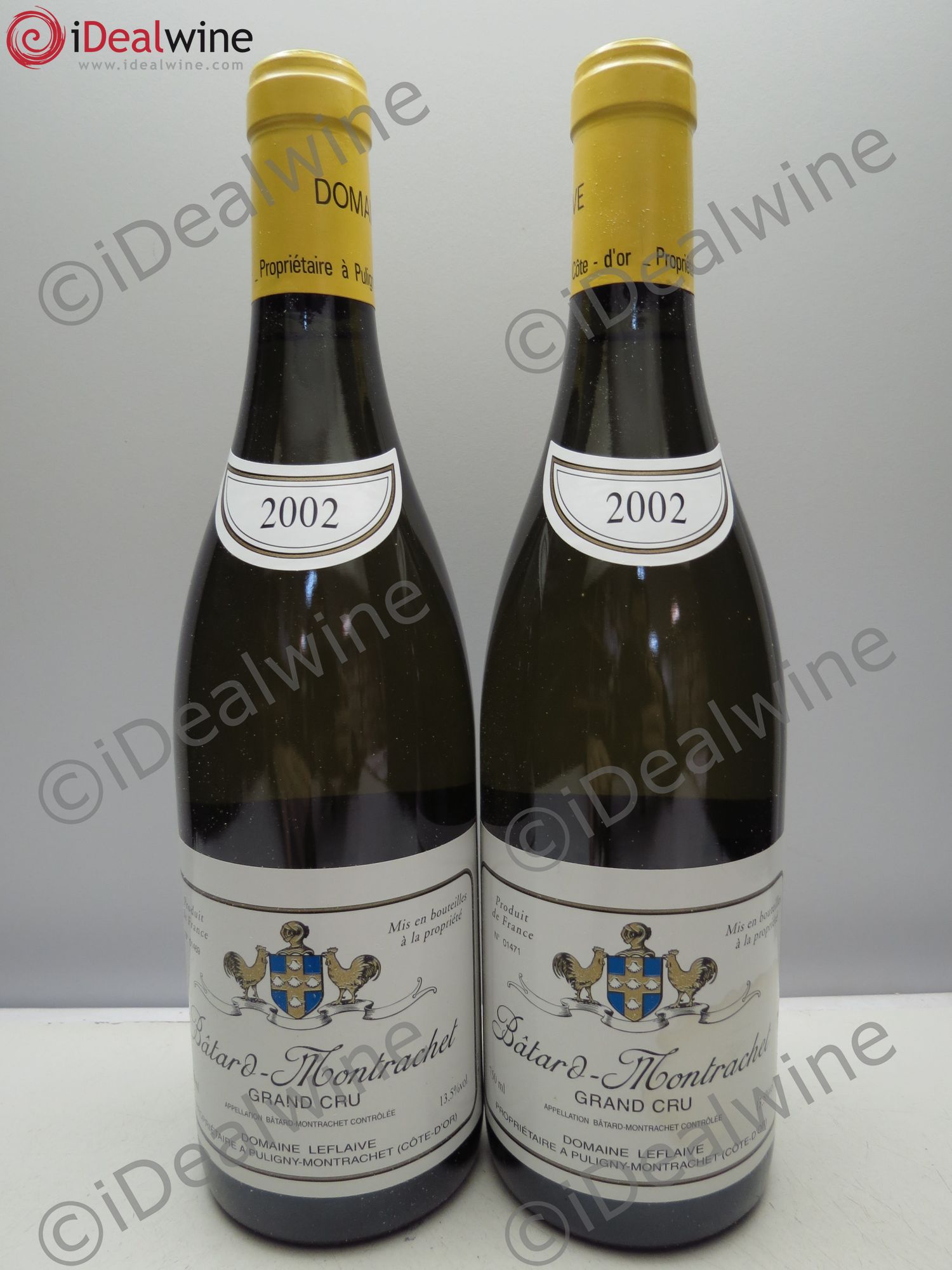Bâtard-Montrachet Grand Cru Leflaive (Domaine) 2002 - Lot de 2 bouteilles - 0