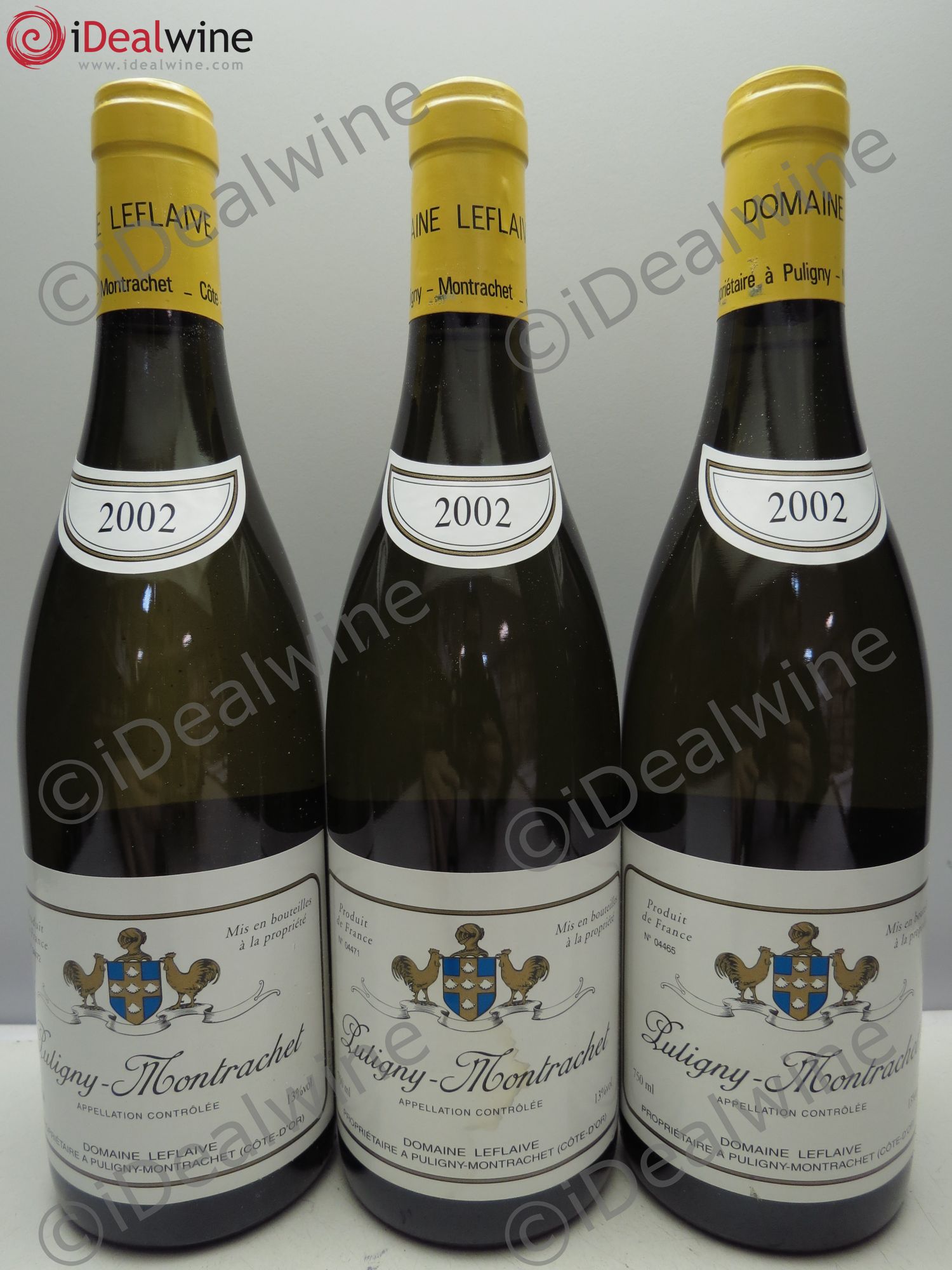 Puligny-Montrachet Leflaive (Domaine) 2002 - Lot de 3 bouteilles - 0