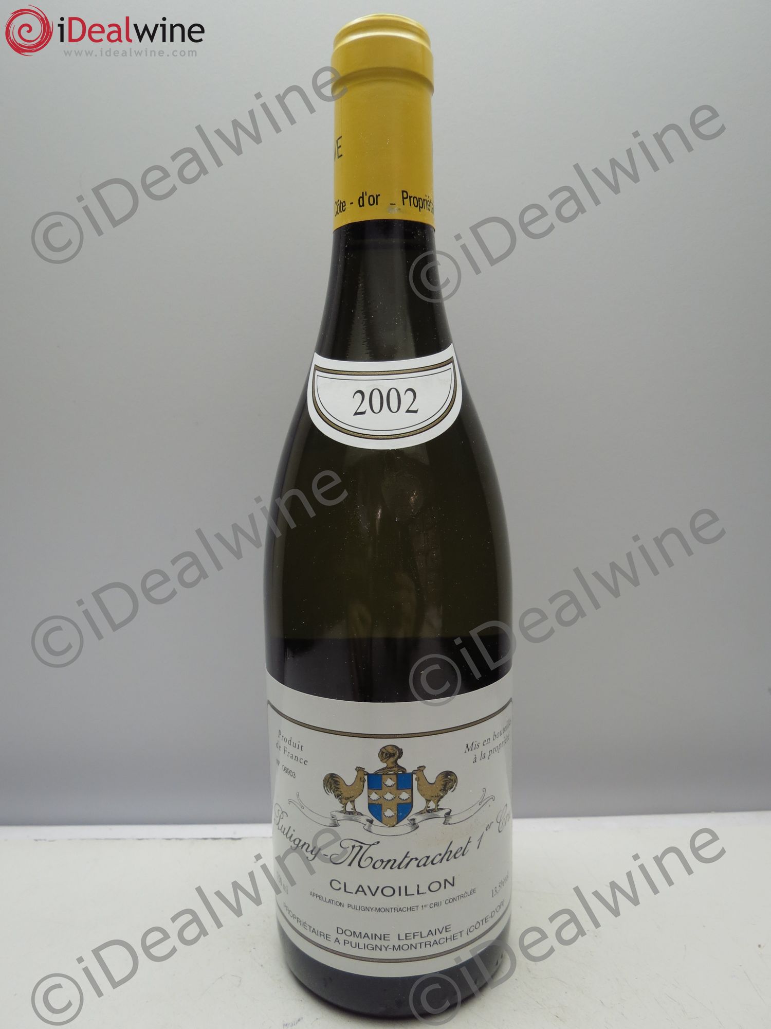 Puligny-Montrachet 1er Cru Clavoillon Leflaive (Domaine) 2002 - Lot de 1 bouteille - 0