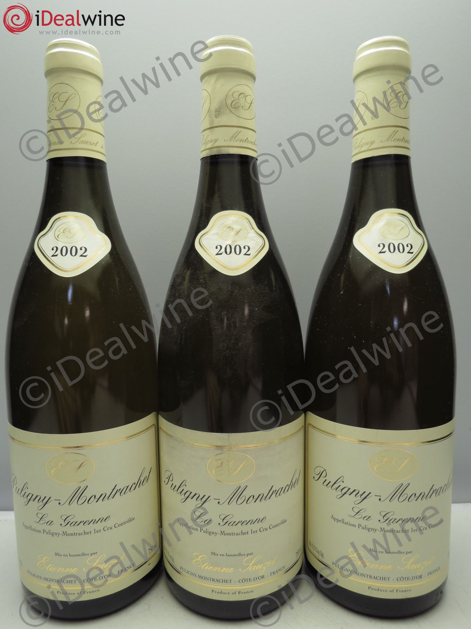 Puligny-Montrachet 1er Cru 2002 - Lot de 3 bouteilles - 0