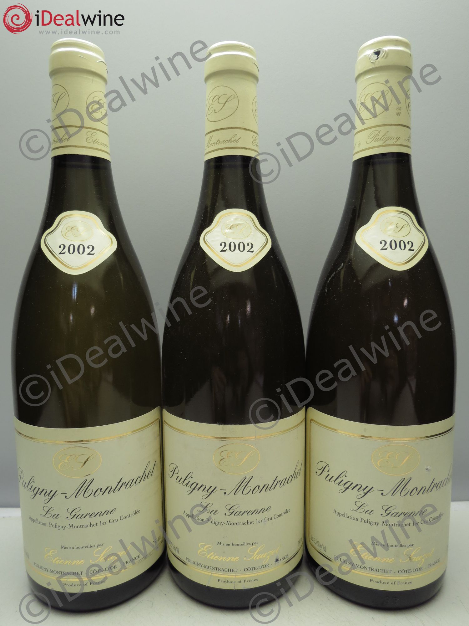Puligny-Montrachet 1er Cru 2002 - Lot de 3 bouteilles - 0