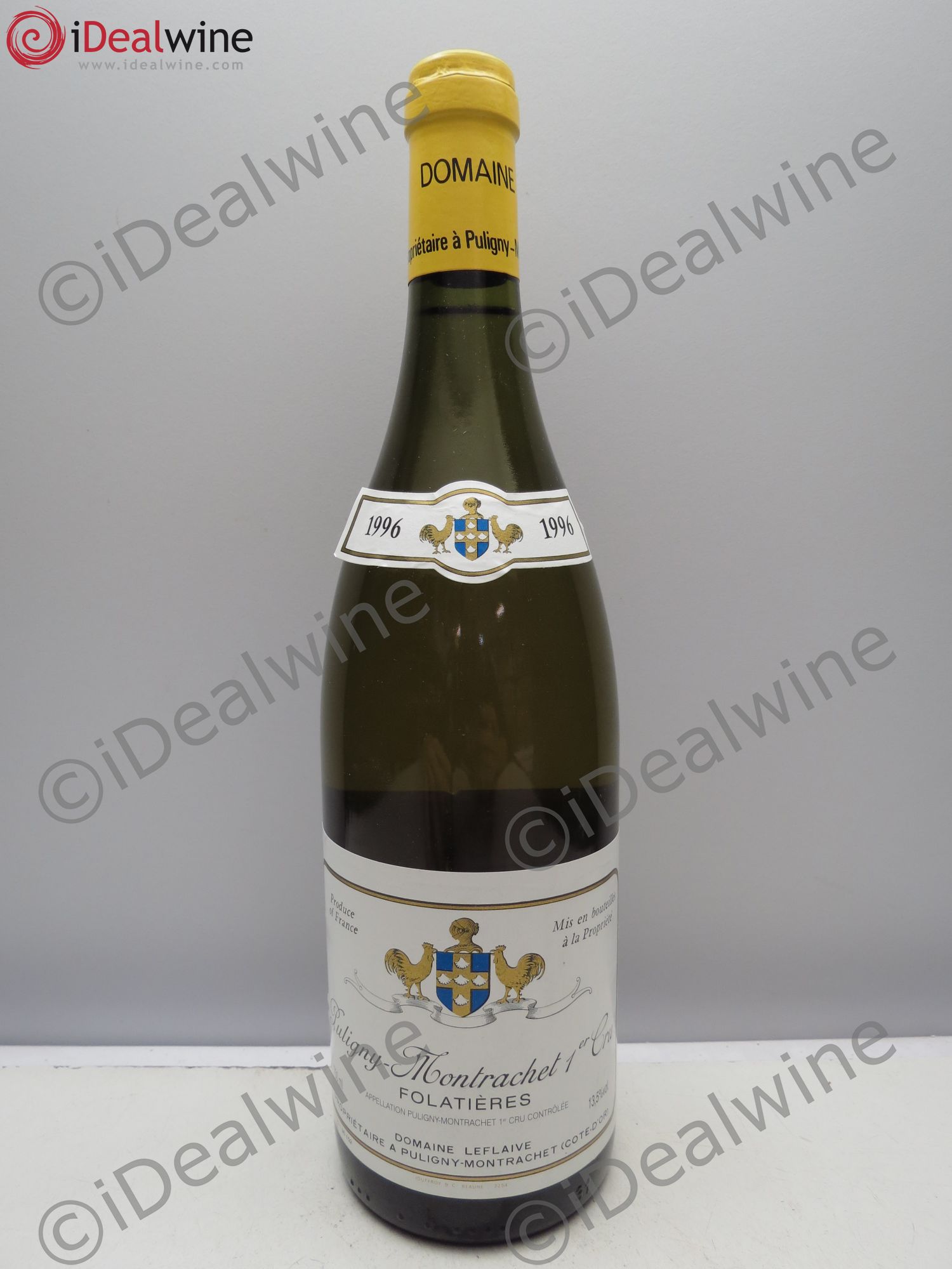 Puligny-Montrachet 1er Cru Les Folatières Leflaive (Domaine) 1996 - Lot de 1 bouteille - 0