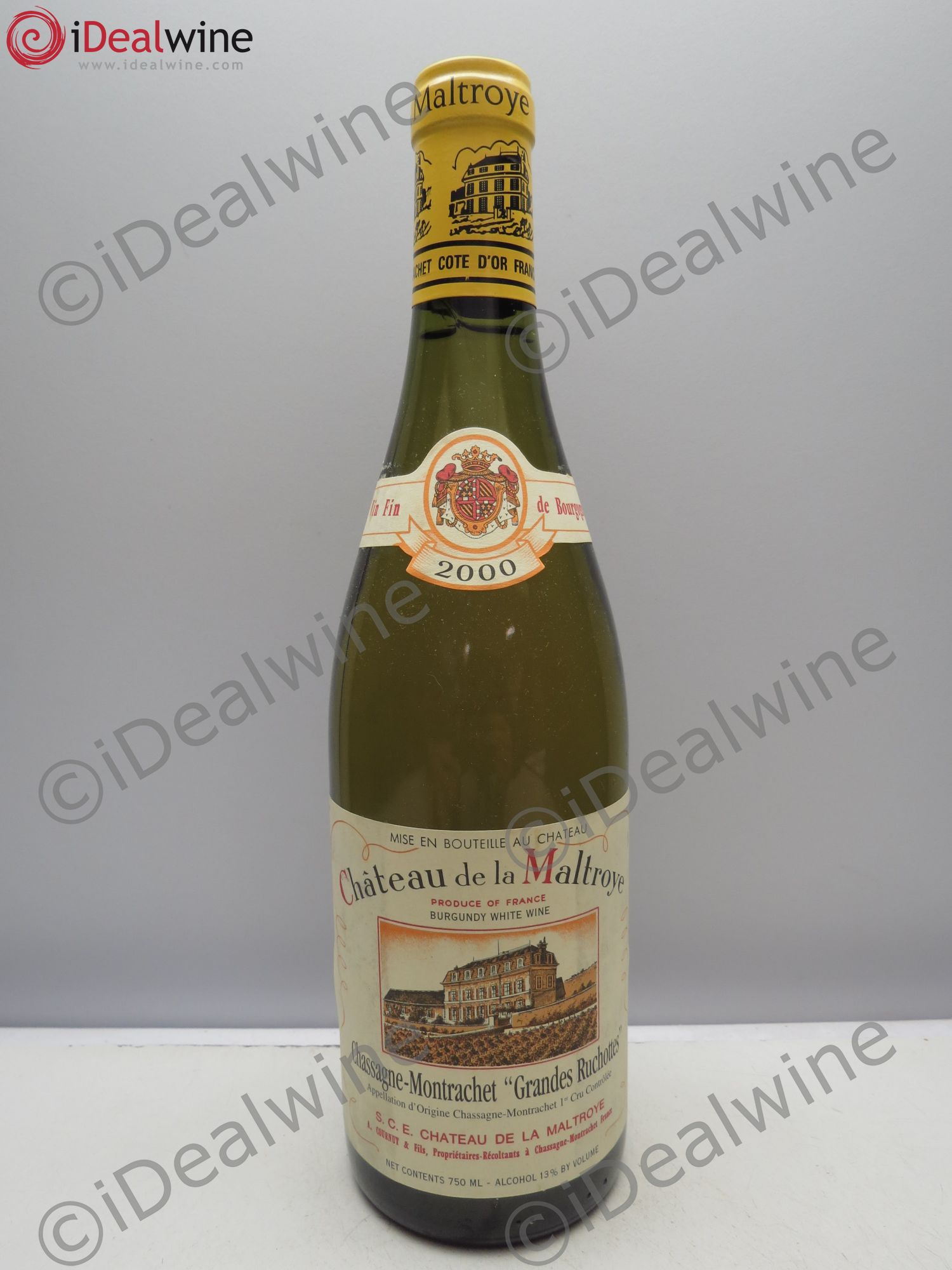 Chassagne-Montrachet 1er Cru 2000 - Lot de 6 bouteilles - 0