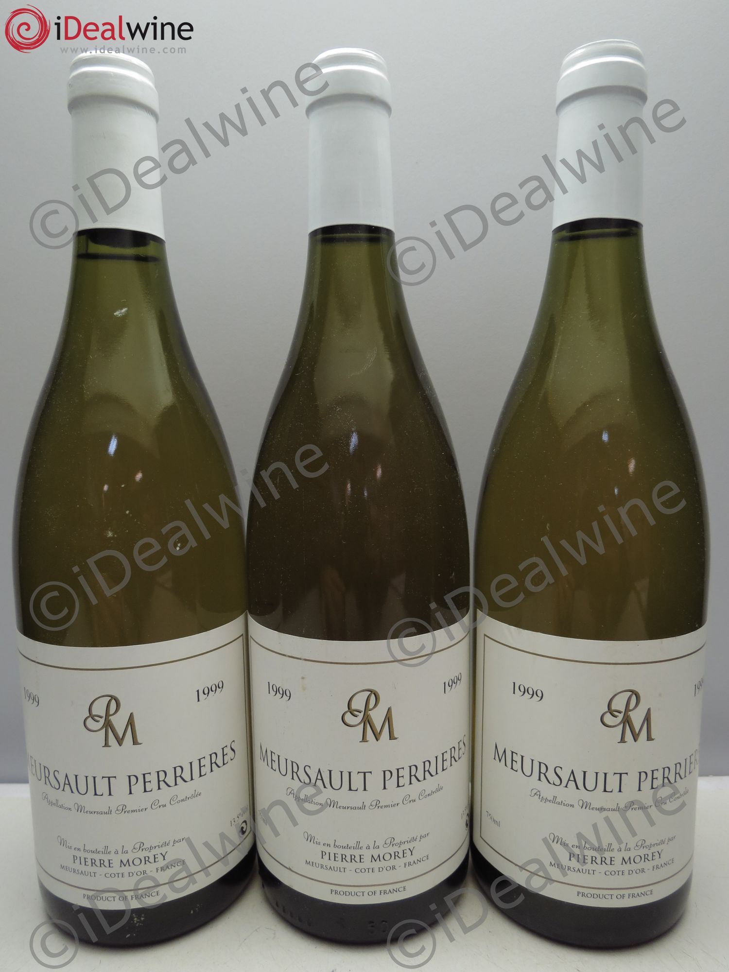 Meursault 1er Cru 1999 - Lot de 3 bouteilles - 0