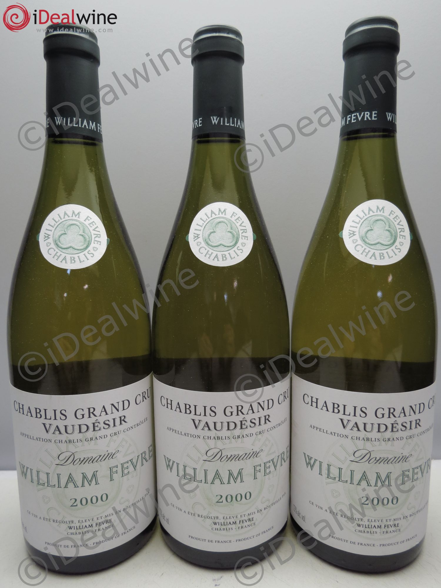 Chablis Grand Cru 2000 - Posten von 3 Flaschen - 0