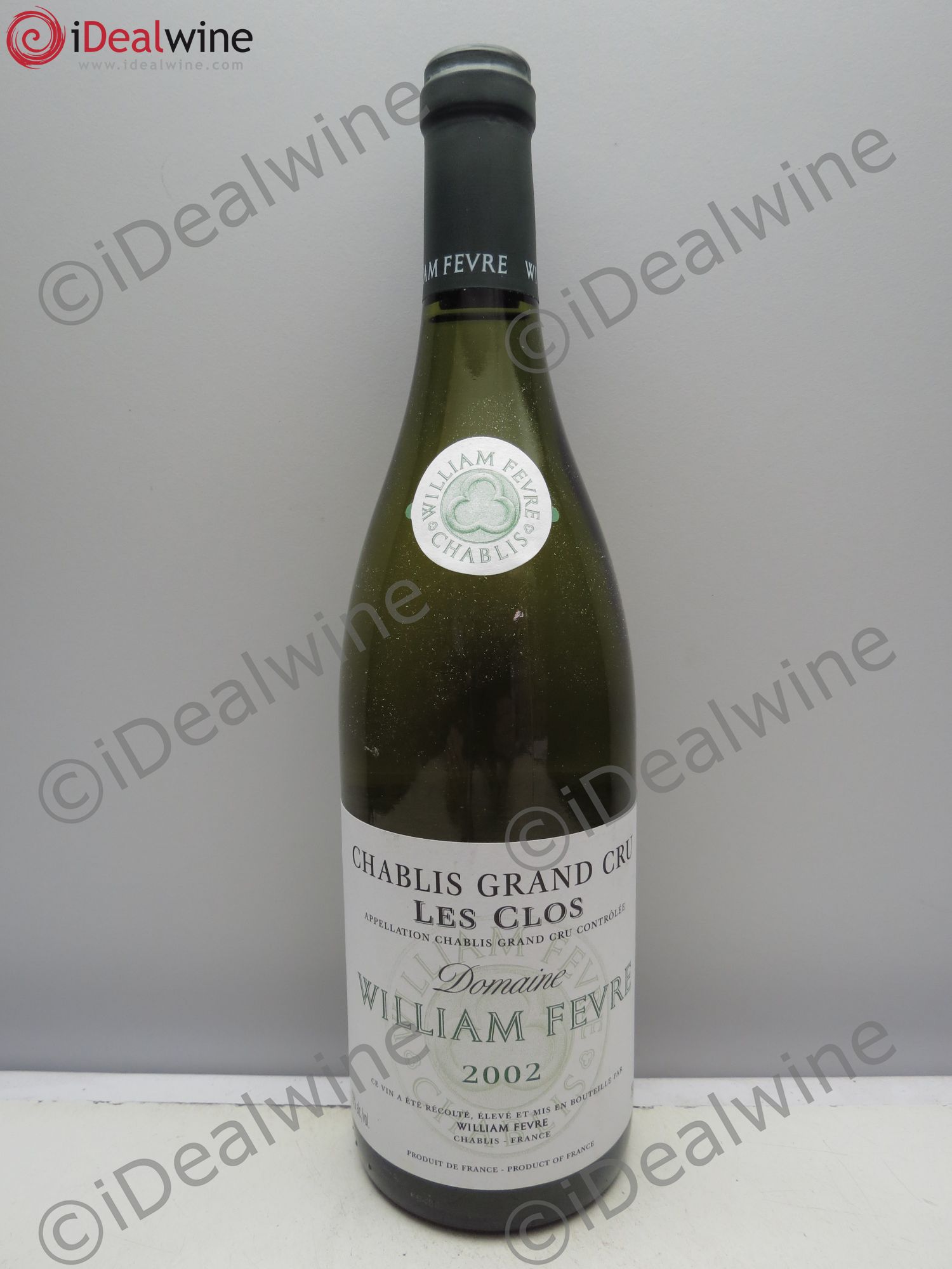 Chablis Grand Cru Les Clos William Fèvre 2002 - Lot de 1 bouteille - 0
