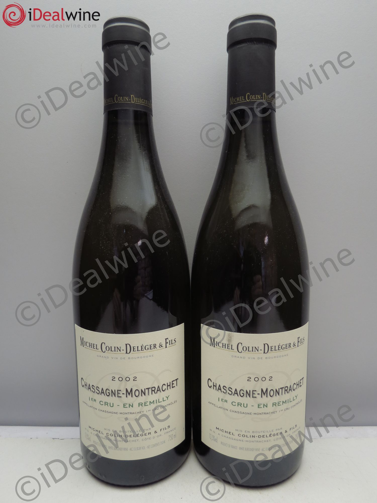 Chassagne-Montrachet 1er Cru 2002 - Lot de 2 bouteilles - 0