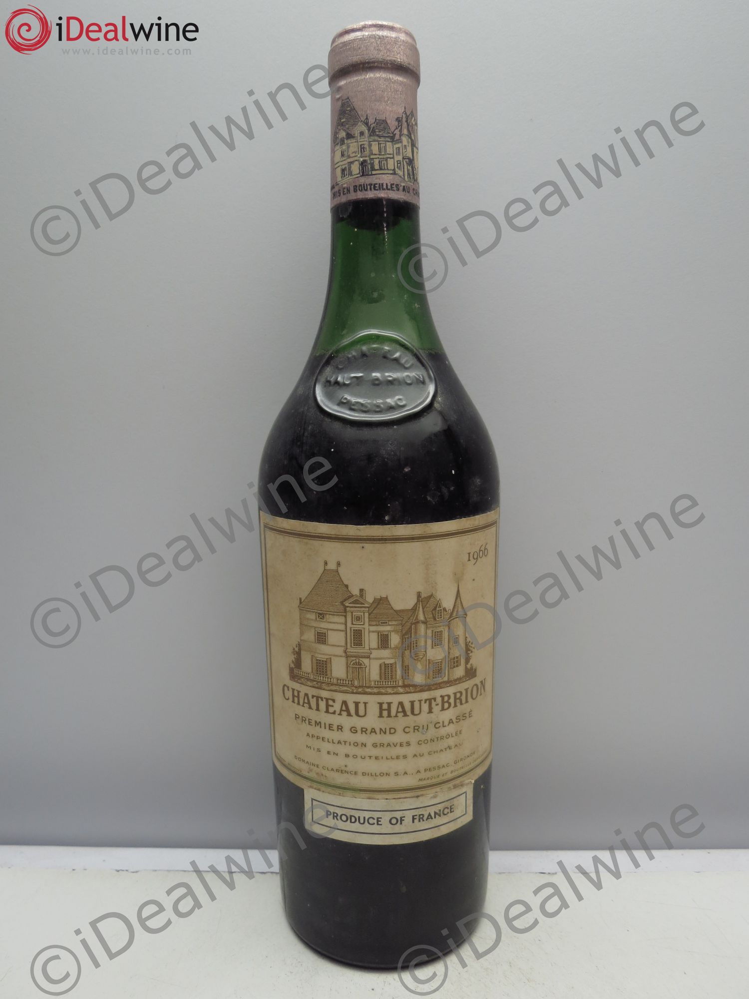 Château Haut Brion 1er Grand Cru Classé 1966 - Lot de 1 bouteille - 0