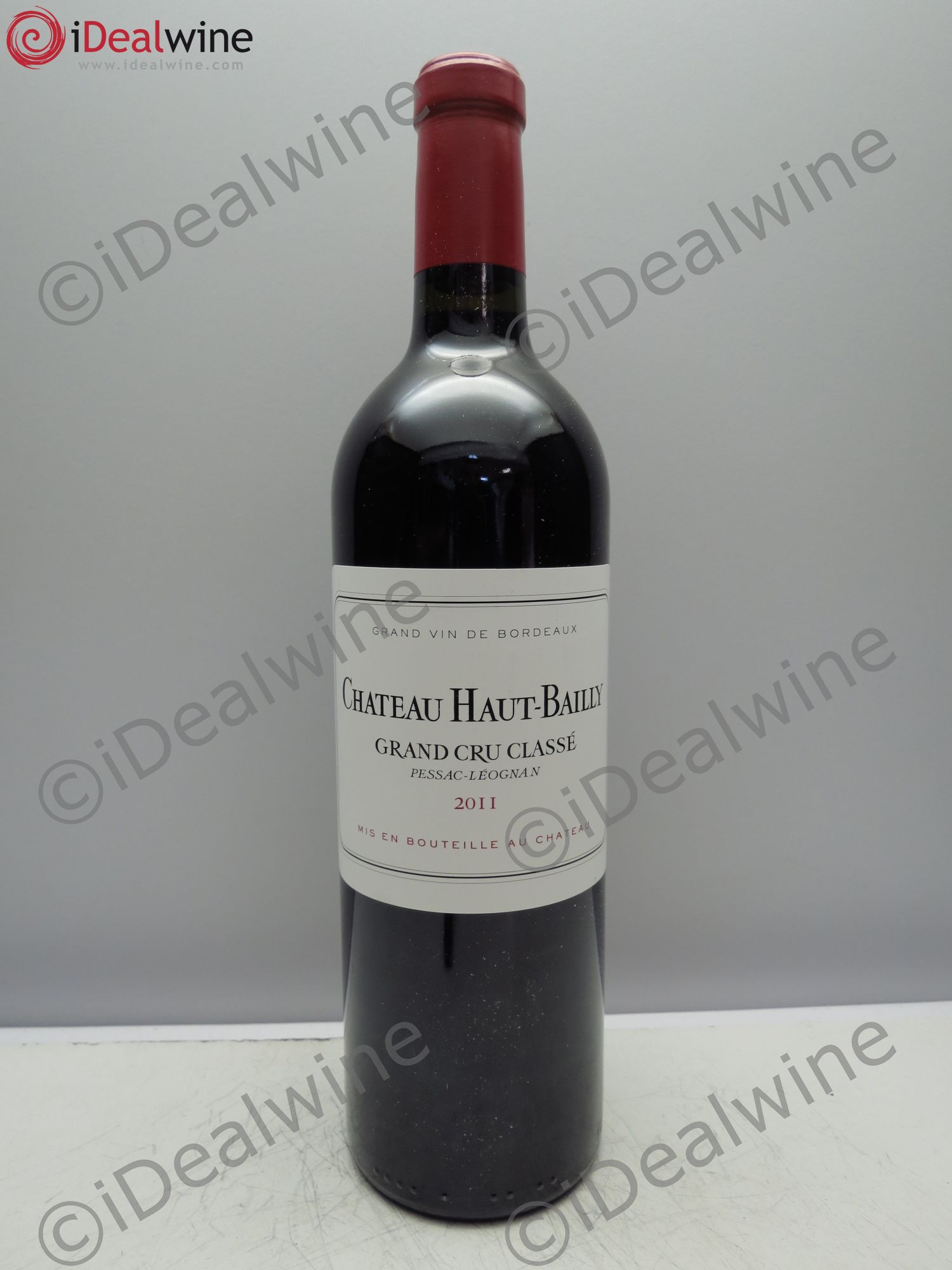 Château Haut-Bailly Cru Classé de Graves 2011 - Lot de 1 bouteille - 0