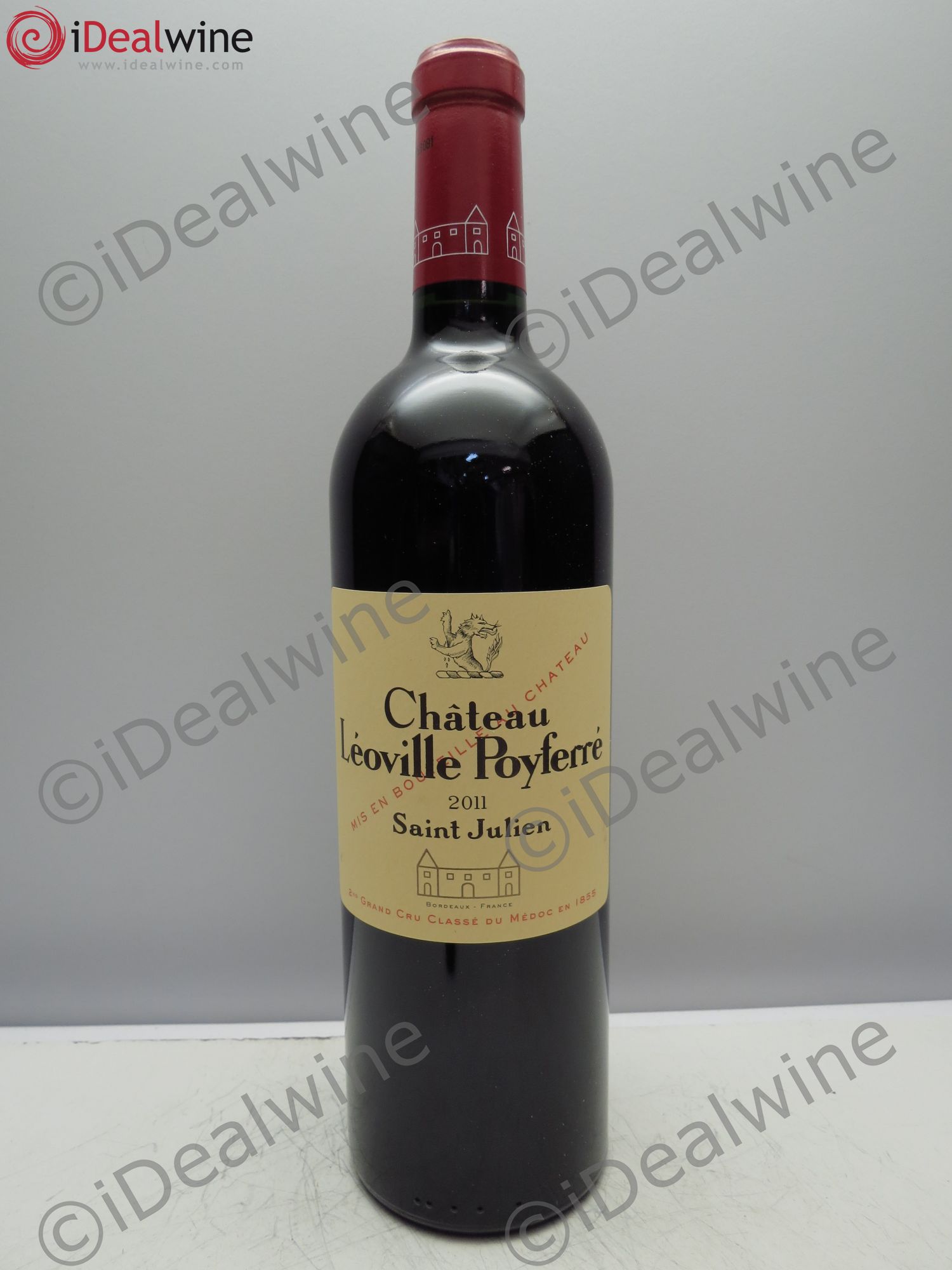 Château Léoville Poyferré 2ème Grand Cru Classé 2011 - Lot de 1 bouteille - 0