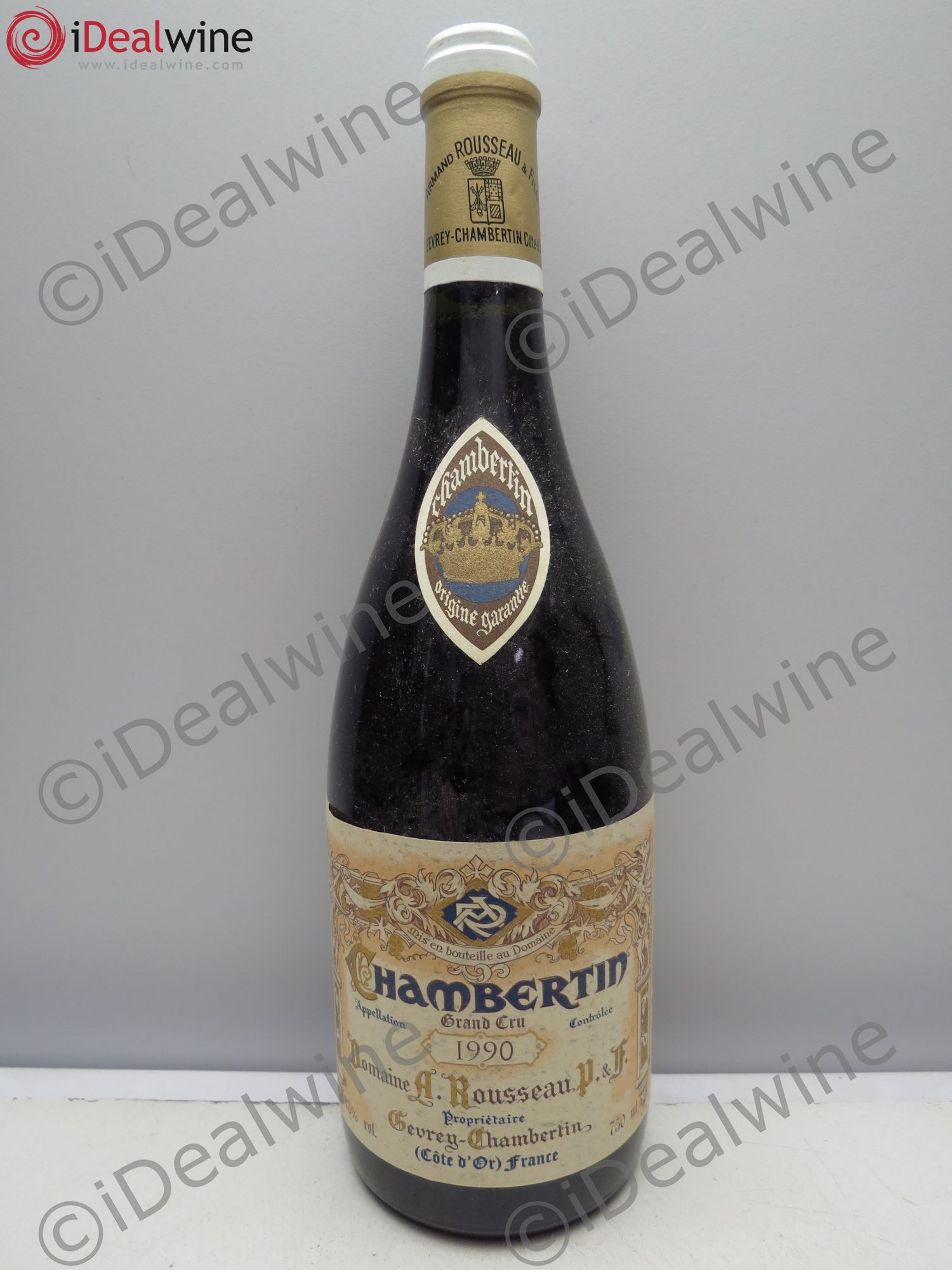 Chambertin Grand Cru Armand Rousseau (Domaine) 1990 - Lot de 1 bouteille - 0