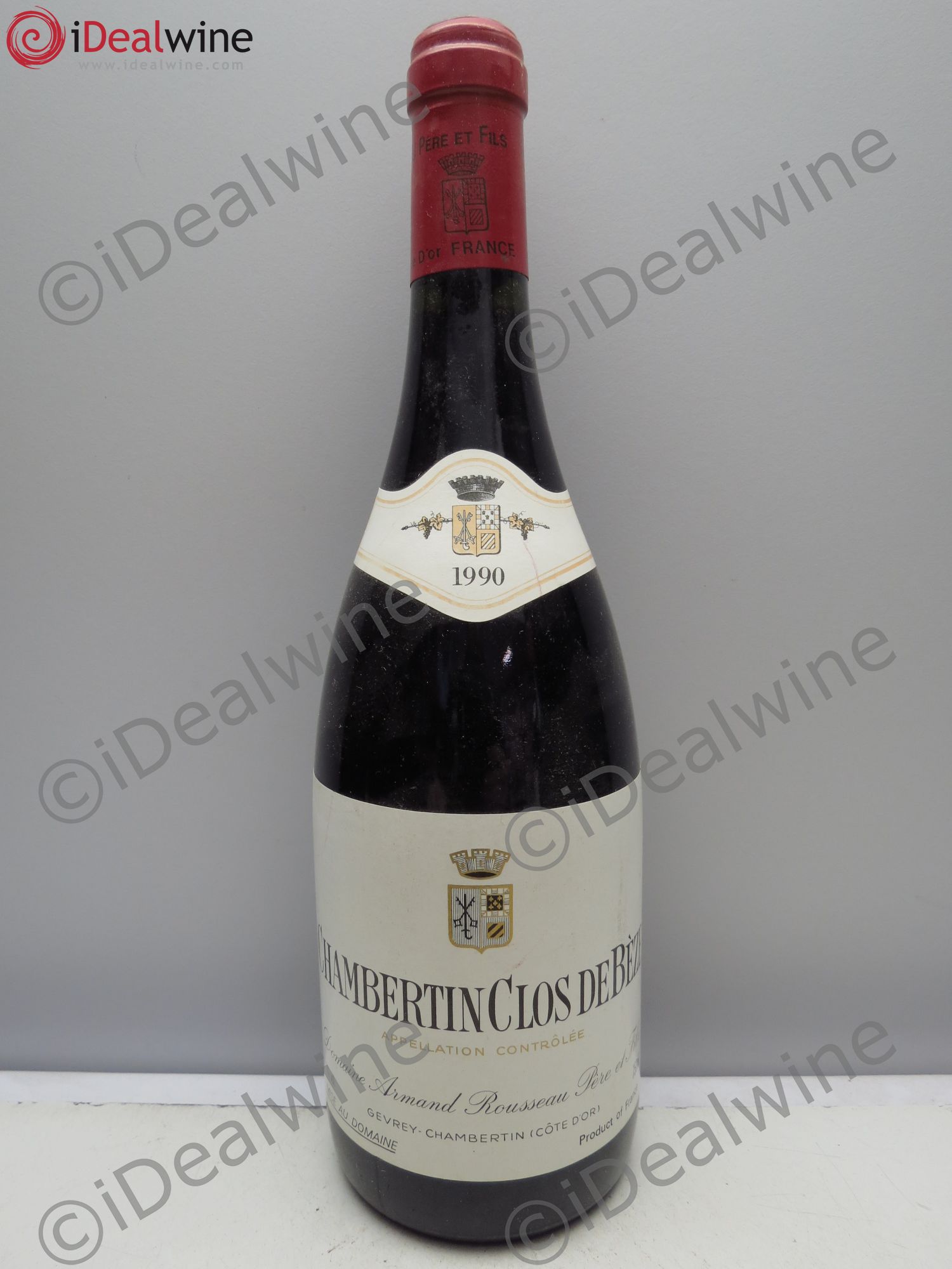Chambertin Clos de Bèze Grand Cru Armand Rousseau (Domaine) 1990 - Lot de 1 bouteille - 0