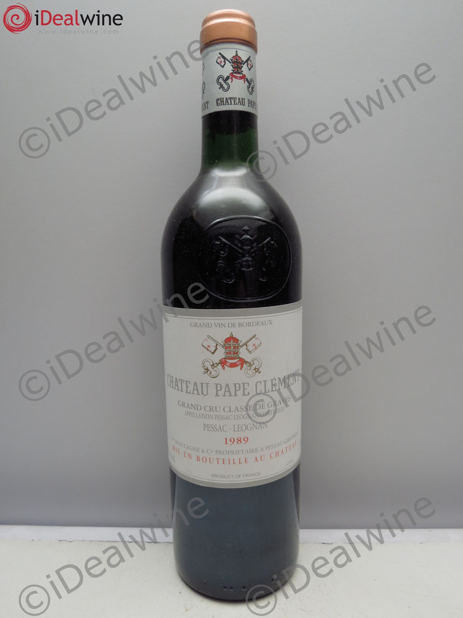 Château Pape Clément Cru Classé de Graves 1989 - Lot de 12 bouteilles - 0