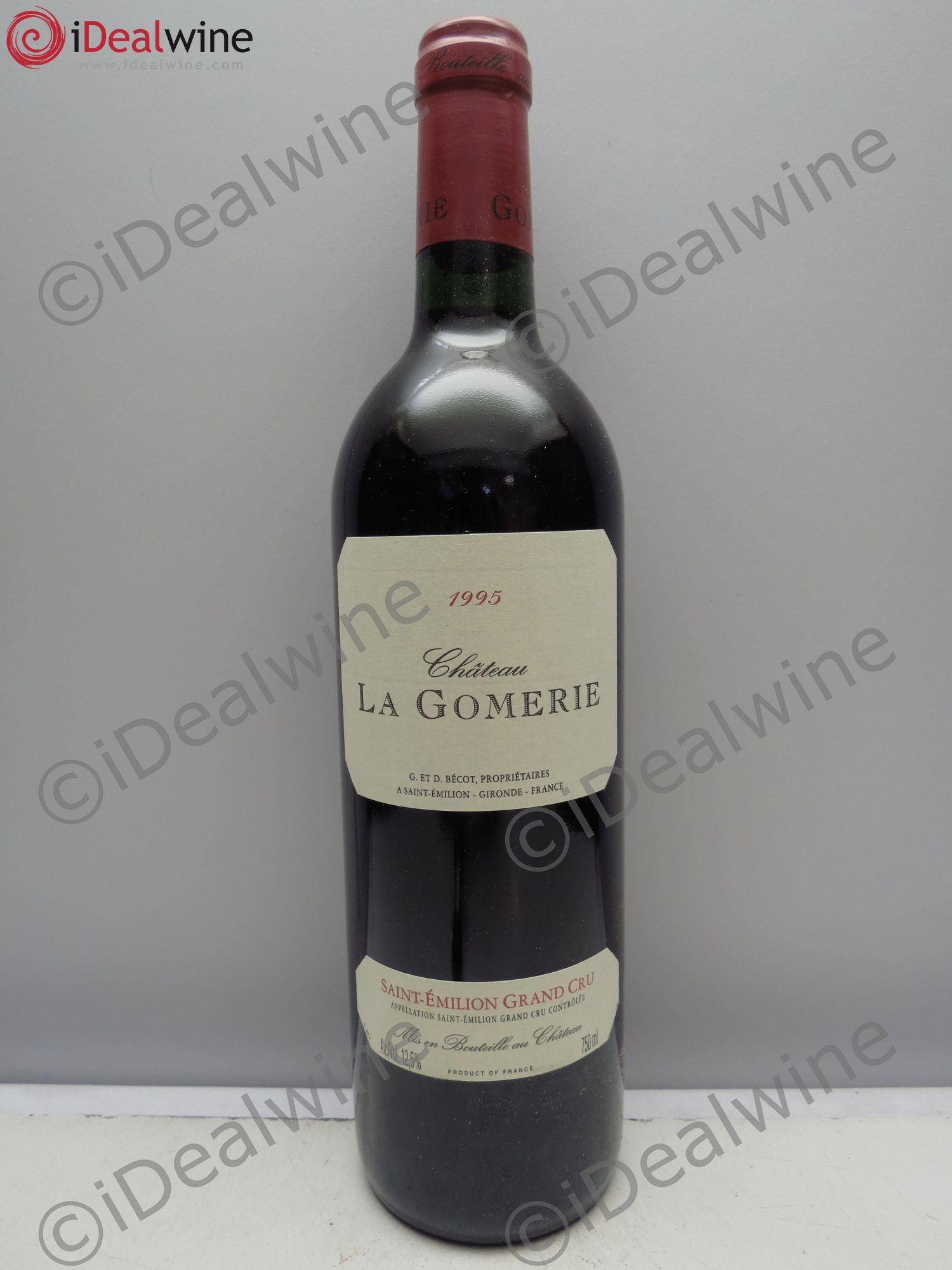 Château La Gomerie 1995 - Lot de 12 bouteilles - 0