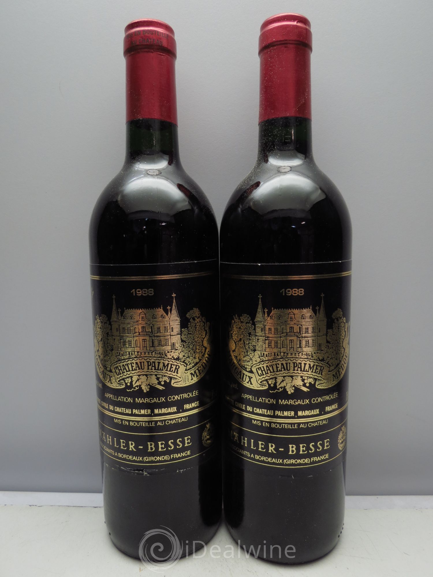 Château Palmer 3ème Grand Cru Classé 1988 - Lot de 12 bouteilles - 1