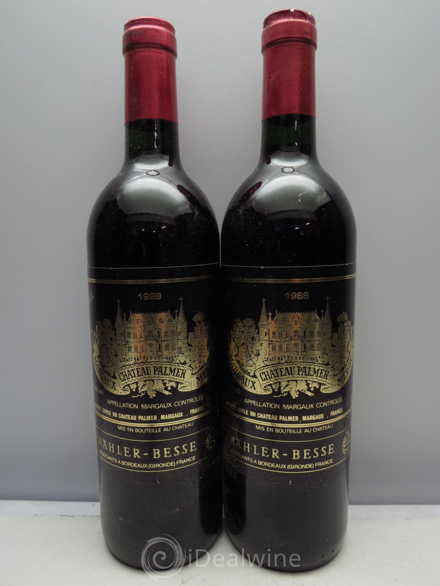 Château Palmer 3ème Grand Cru Classé 1988 - Lot de 12 bouteilles - 3