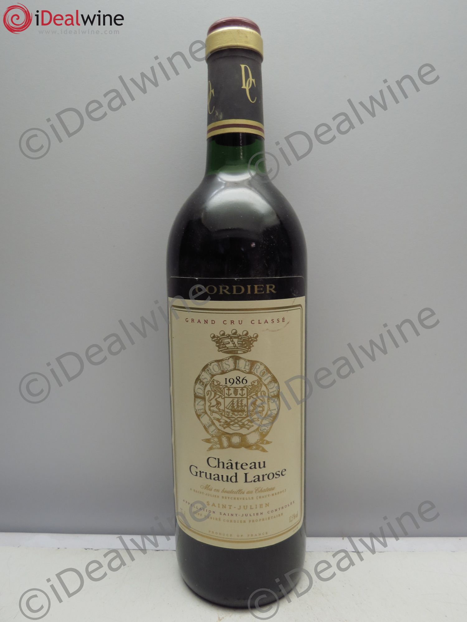Château Gruaud Larose 2ème Grand Cru Classé 1986 - Lot de 1 bouteille - 0