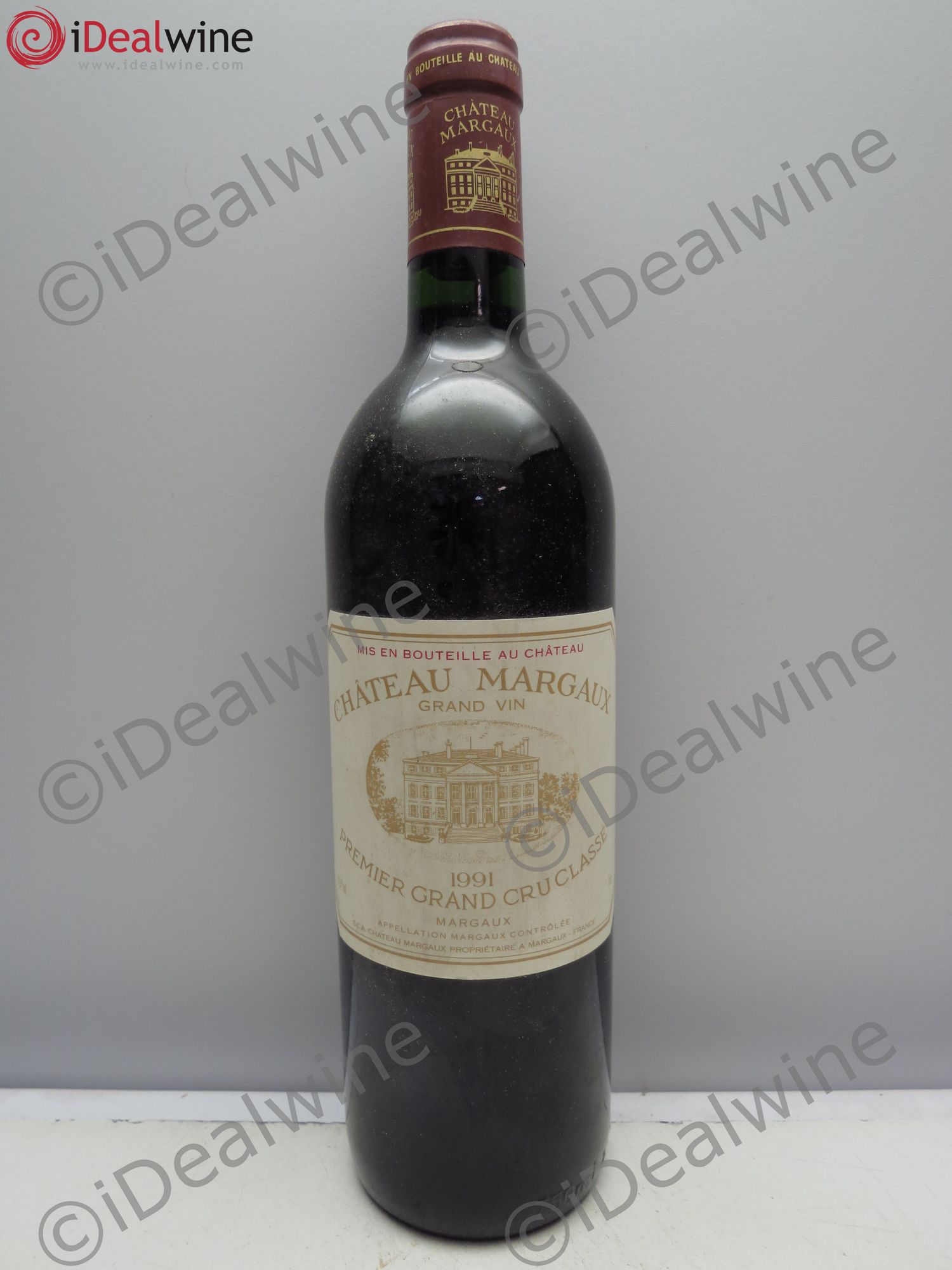 Château Margaux 1er Grand Cru Classé 1991 - Lot de 1 bouteille - 0