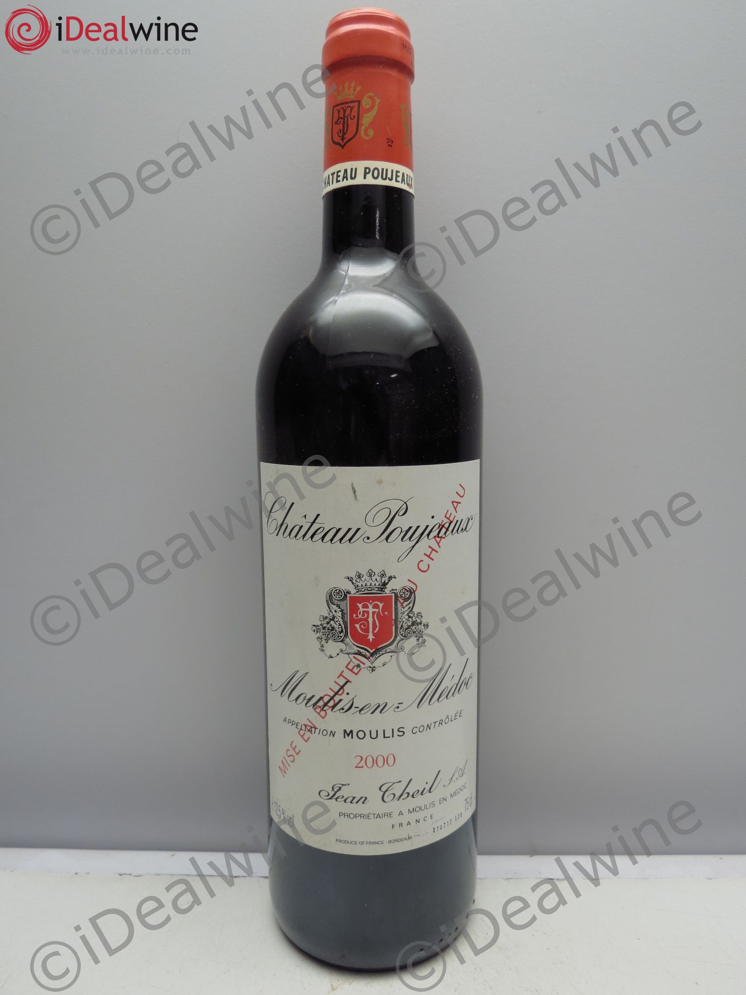 Château Poujeaux (sans prix de réserve / no reserve) 2000 - Posten von 1 Flasche - 0