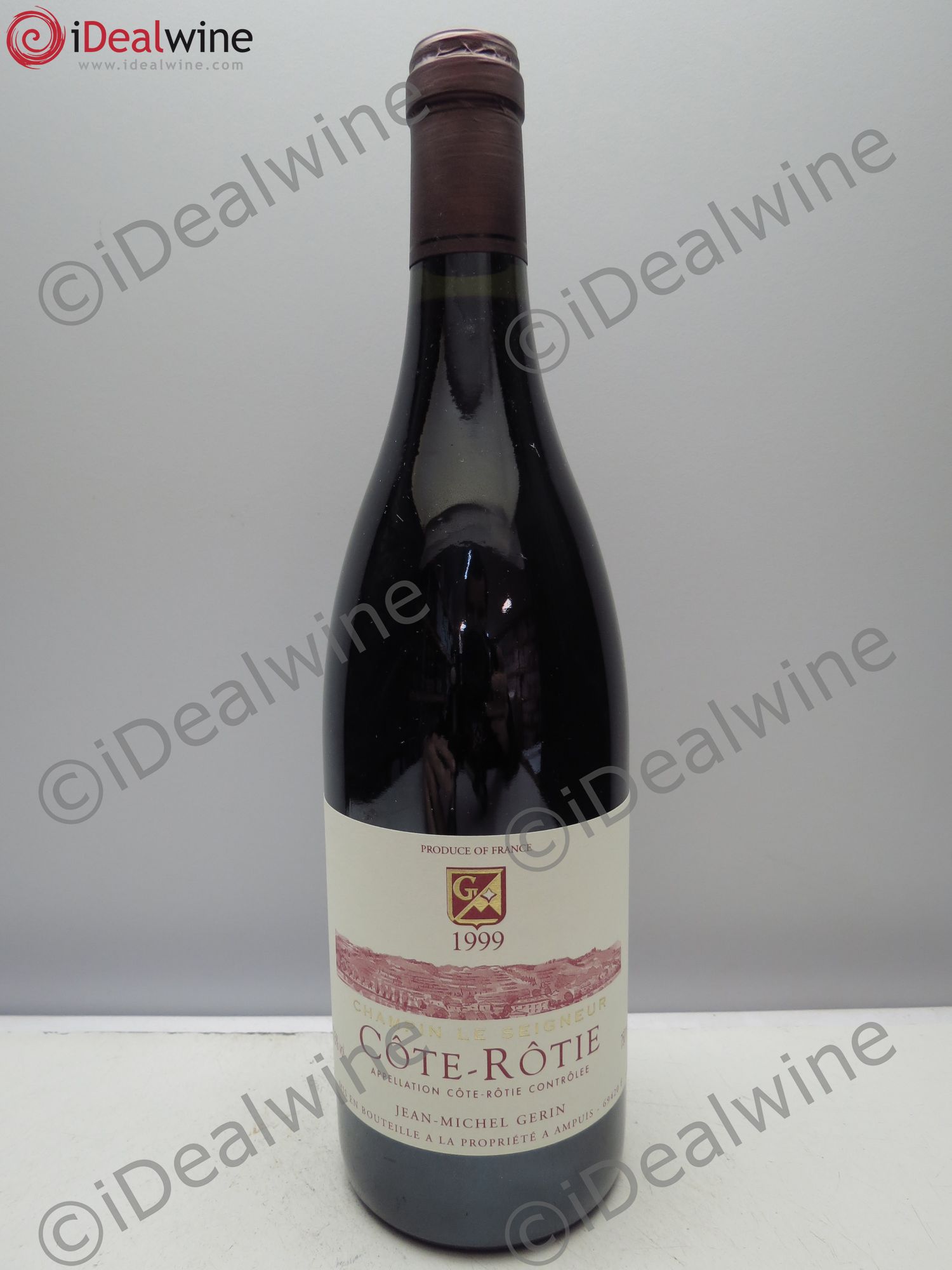 Côte-Rôtie Champin Le Seigneur Jean-Michel Gerin 1999 - Lot de 12 bouteilles - 0