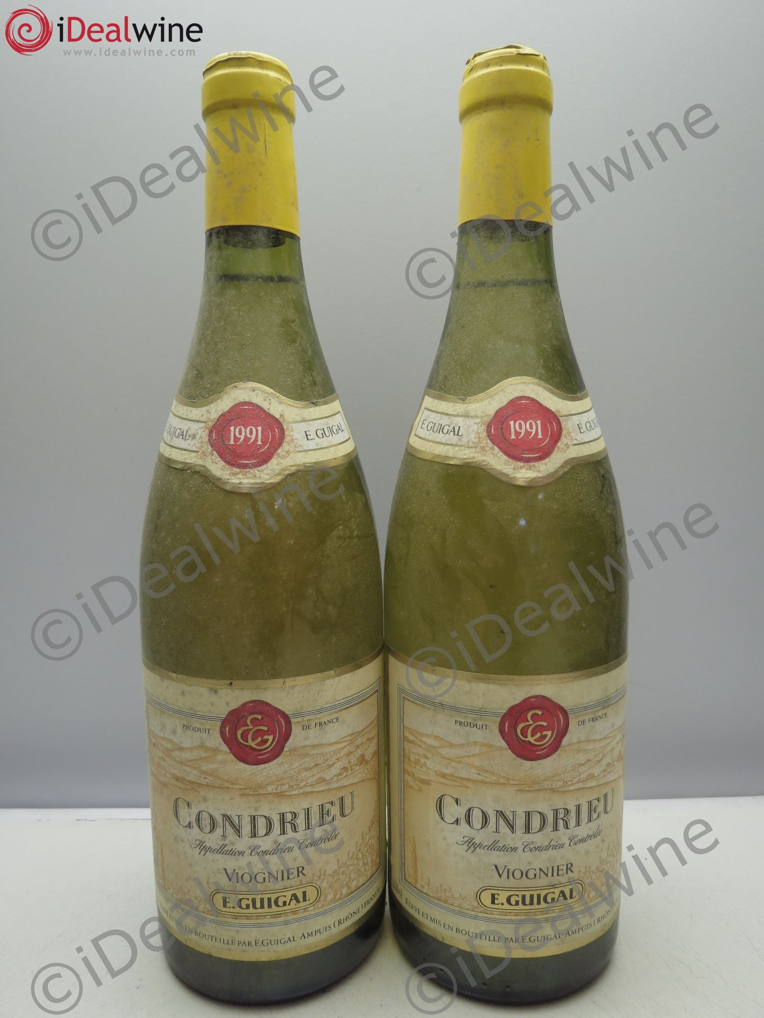 Condrieu Guigal 1991 - Lot de 2 bouteilles - 0