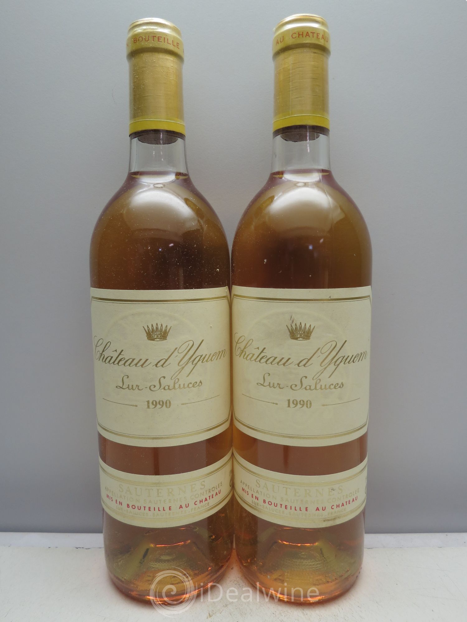 Château d' Yquem 1er Cru Classé Supérieur 1990 - Lotto di 6 bottiglie - 2