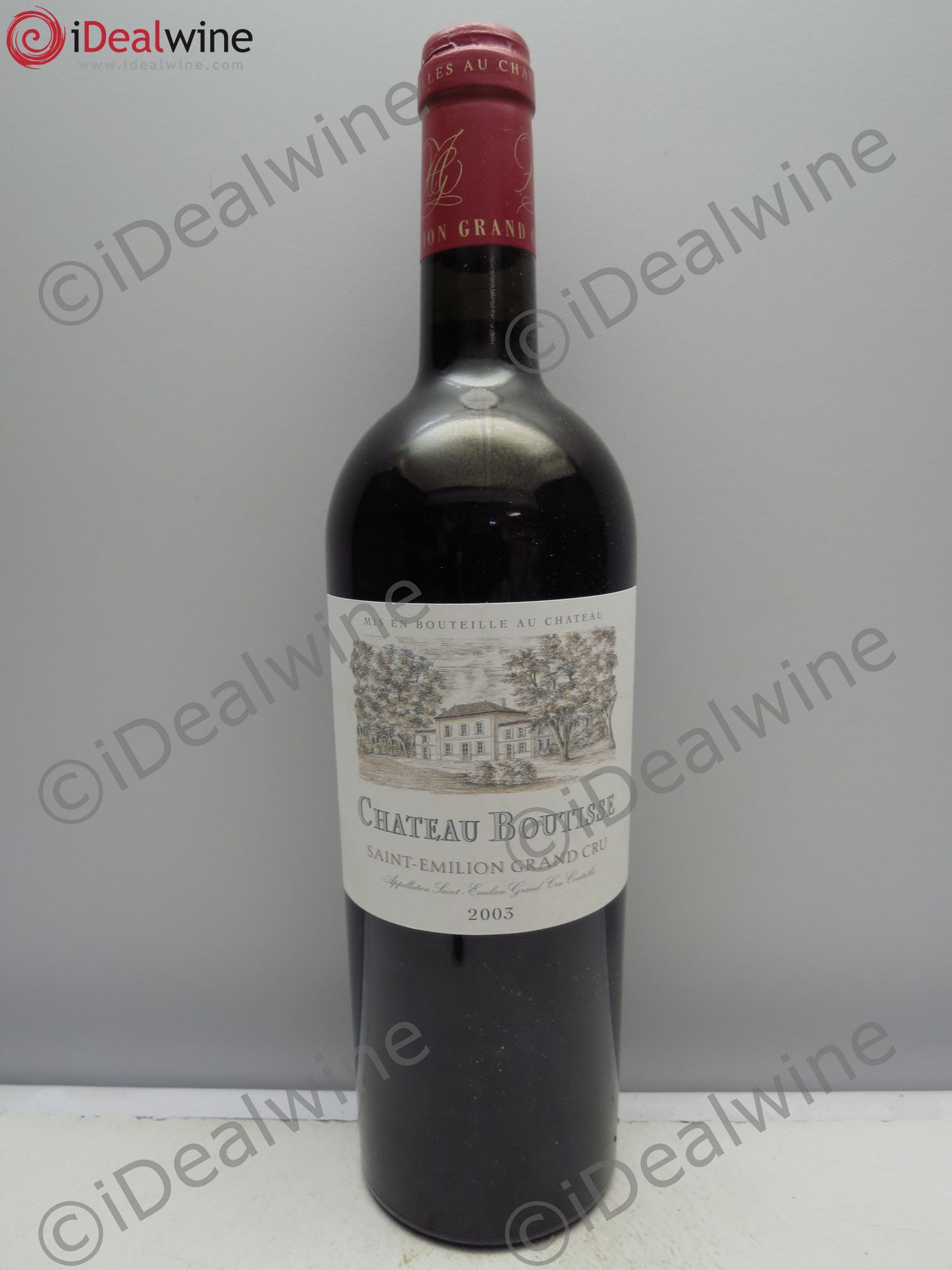 Bordeaux Boutisse Saint Emilion 2003 - Posten von 12 Flaschen - 0