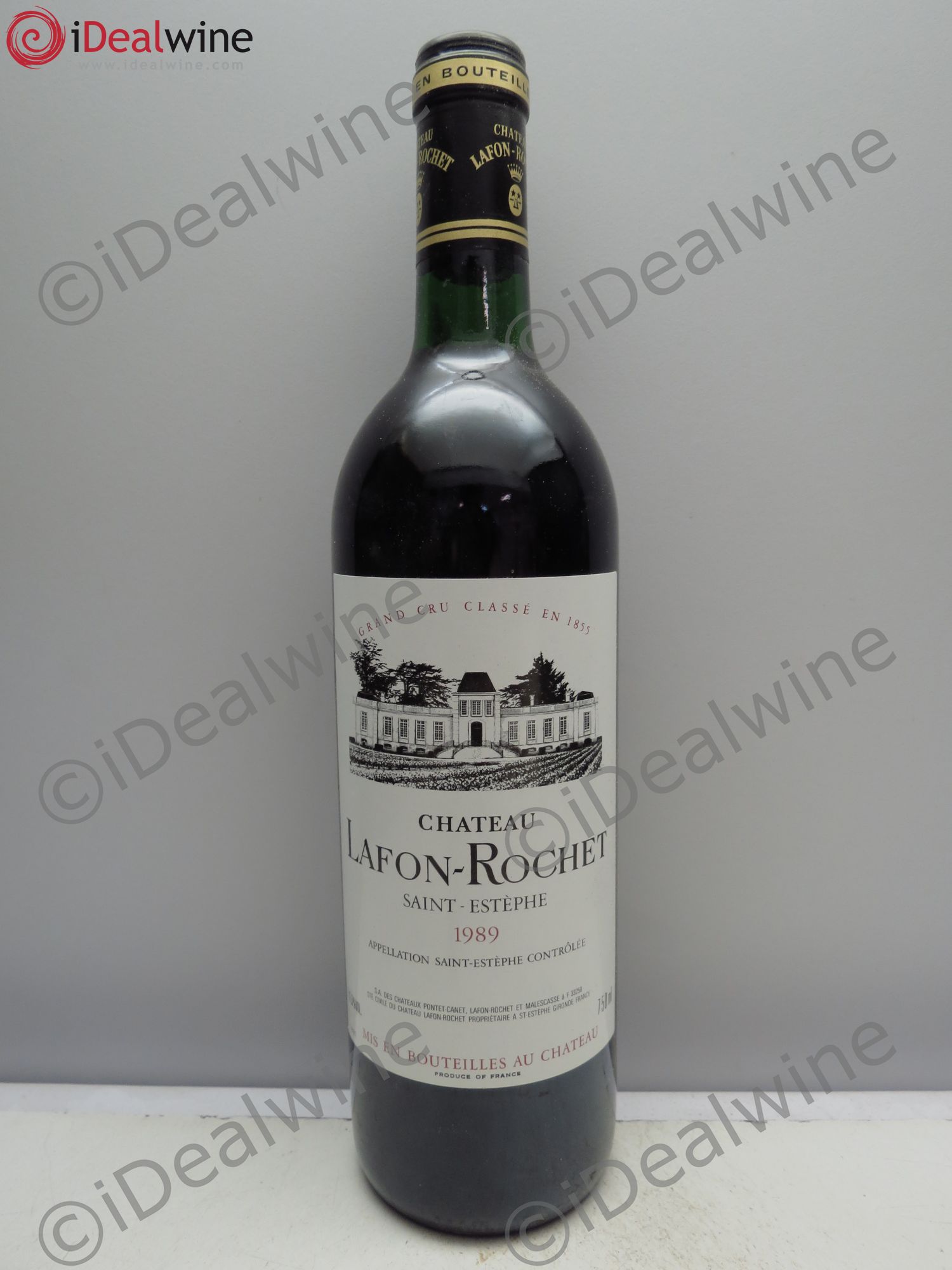 Château Lafon Rochet 4ème Grand Cru Classé 1989 - Lot de 12 bouteilles - 0