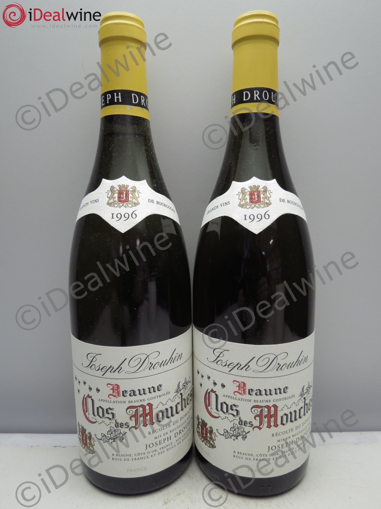 Beaune 1er Cru Clos des Mouches Joseph Drouhin 1996 - Lot de 2 bouteilles - 0