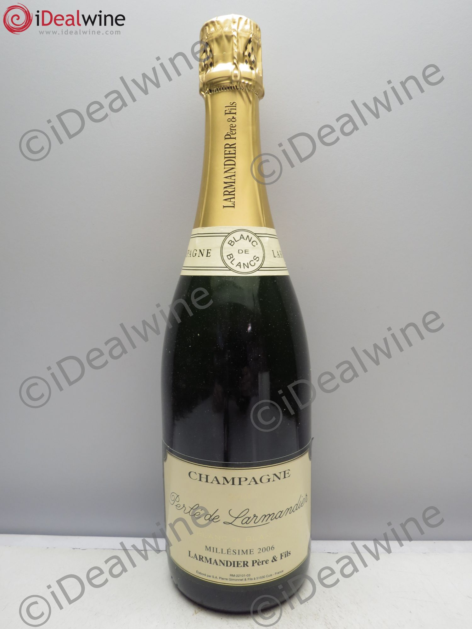 Champagne Blanc de Blanc Larmandier 2006 - Lot of 6 bottles - 0