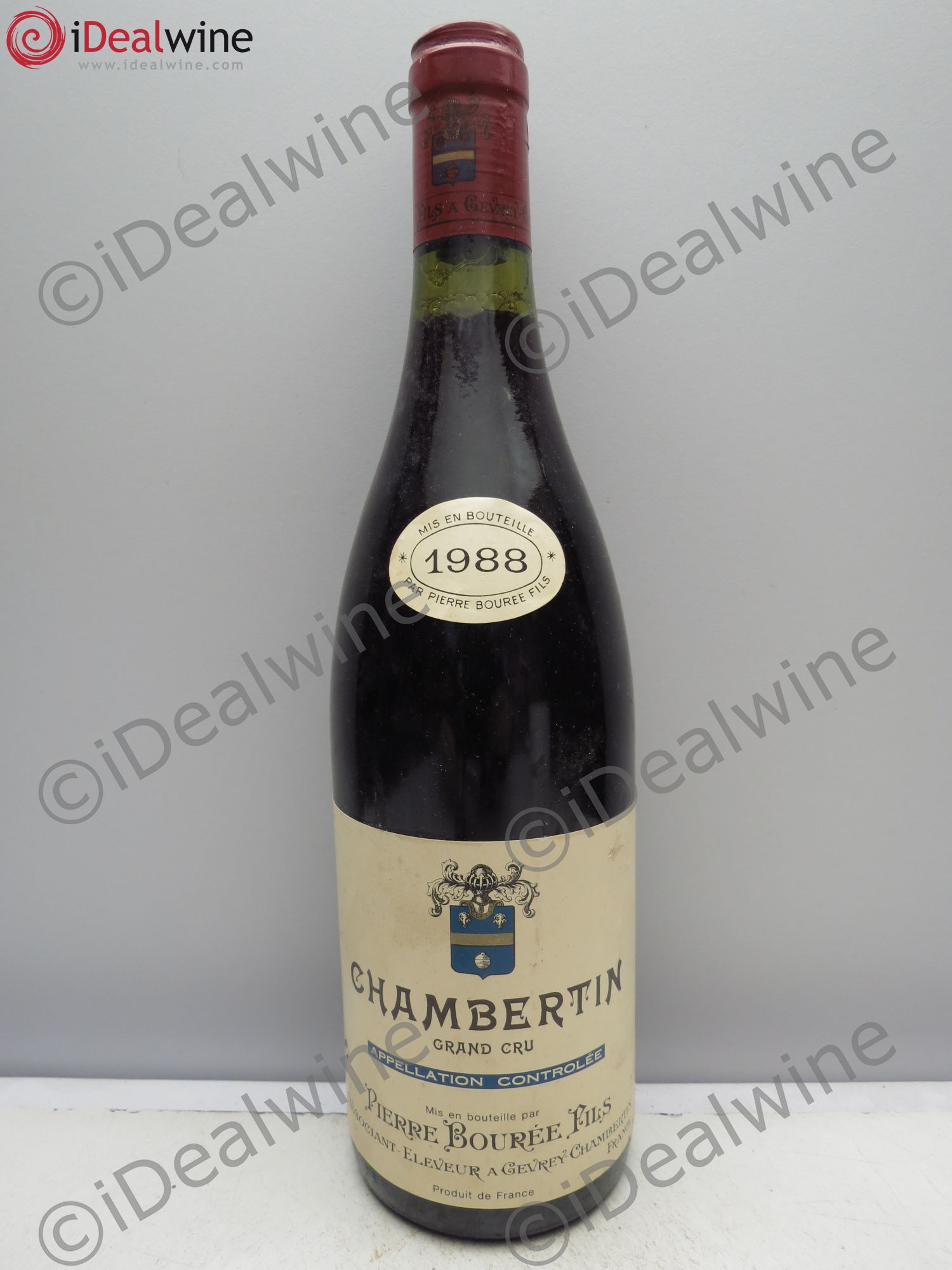 Chambertin Grand Cru Pierre Bourée 1988 - Lot de 1 bouteille - 0