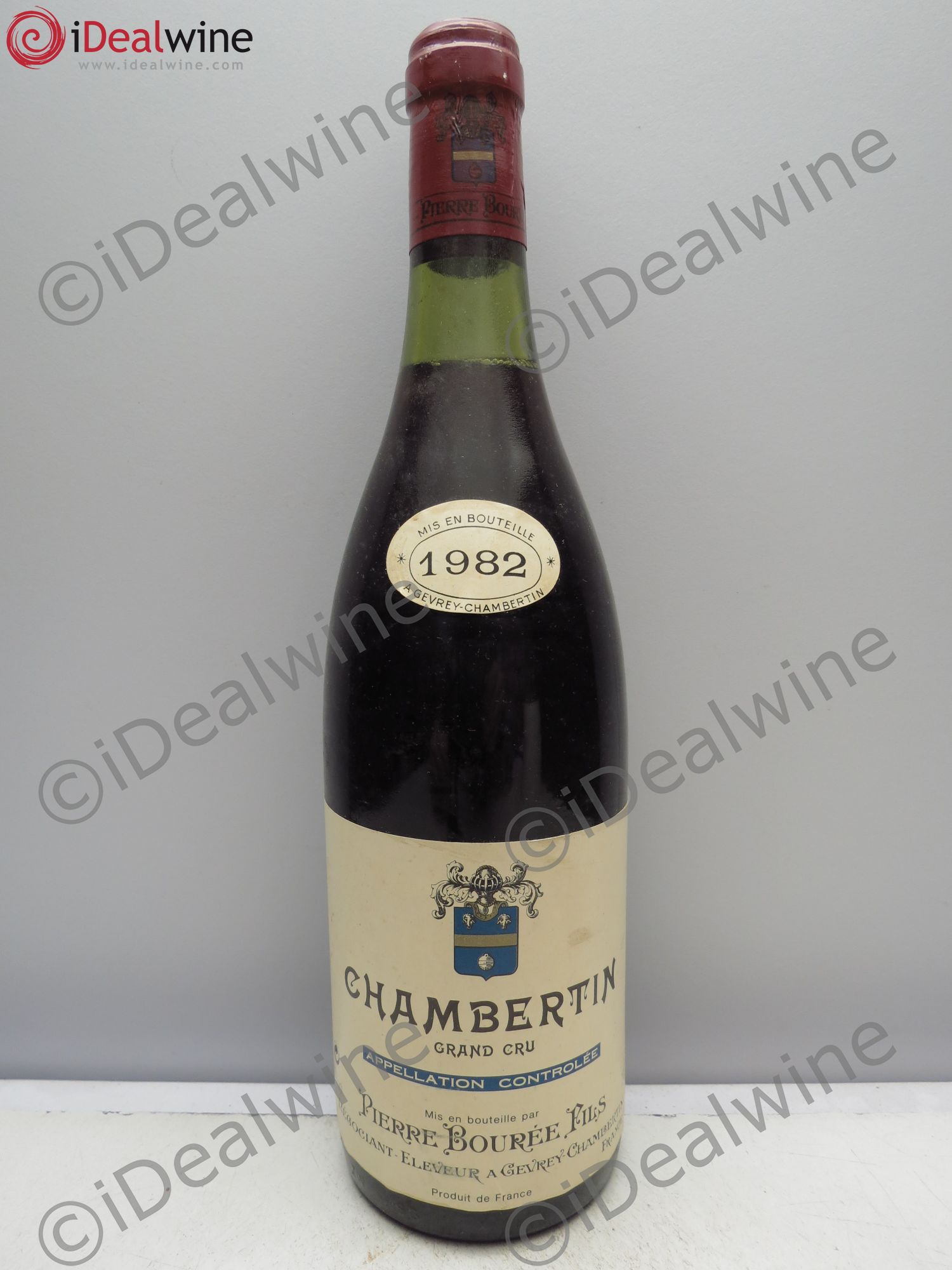 Chambertin Grand Cru Pierre Bourée 1982 - Lot de 6 bouteilles - 0